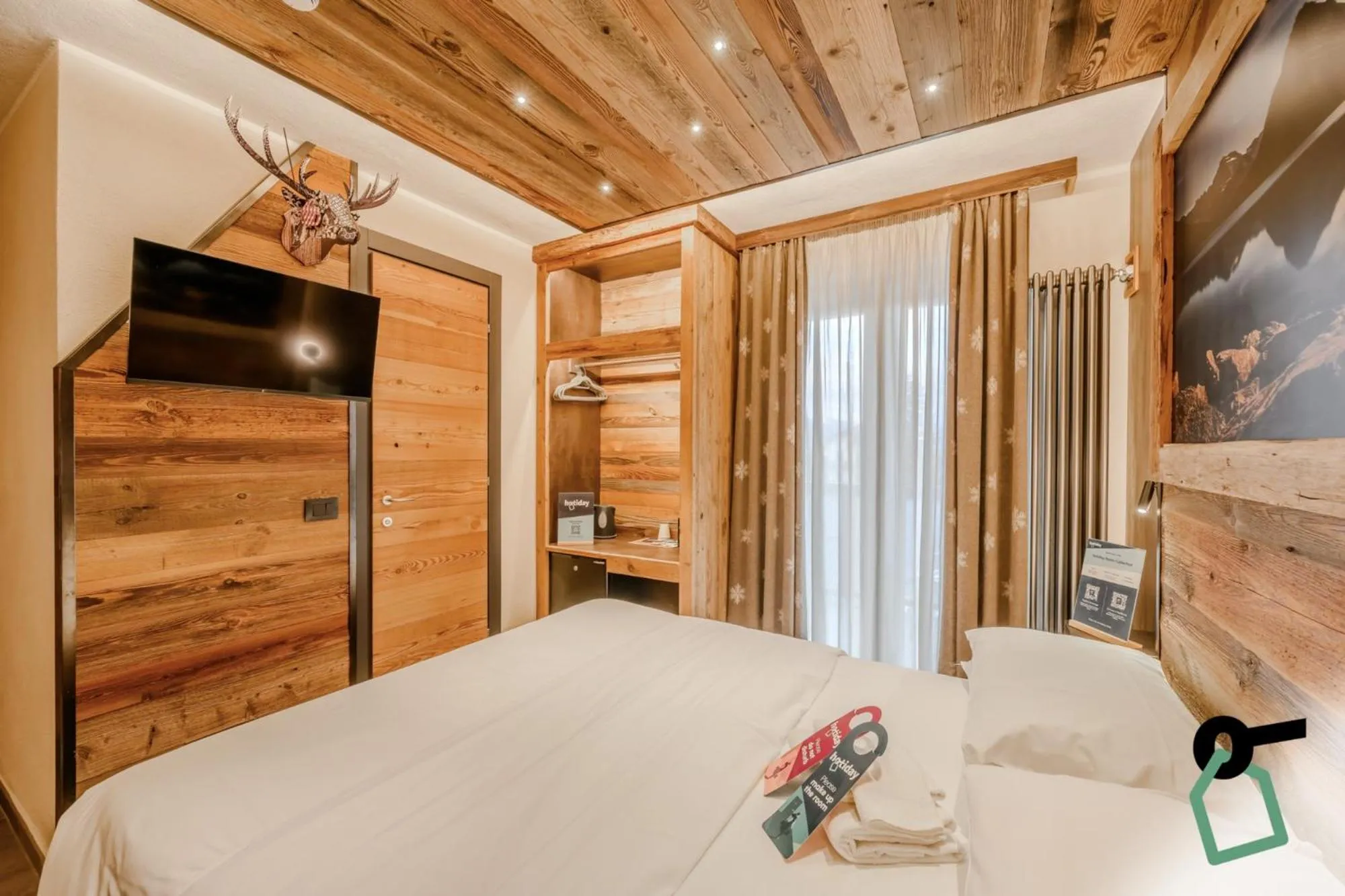 Bedroom, Bed in Hotiday Sauze Centro