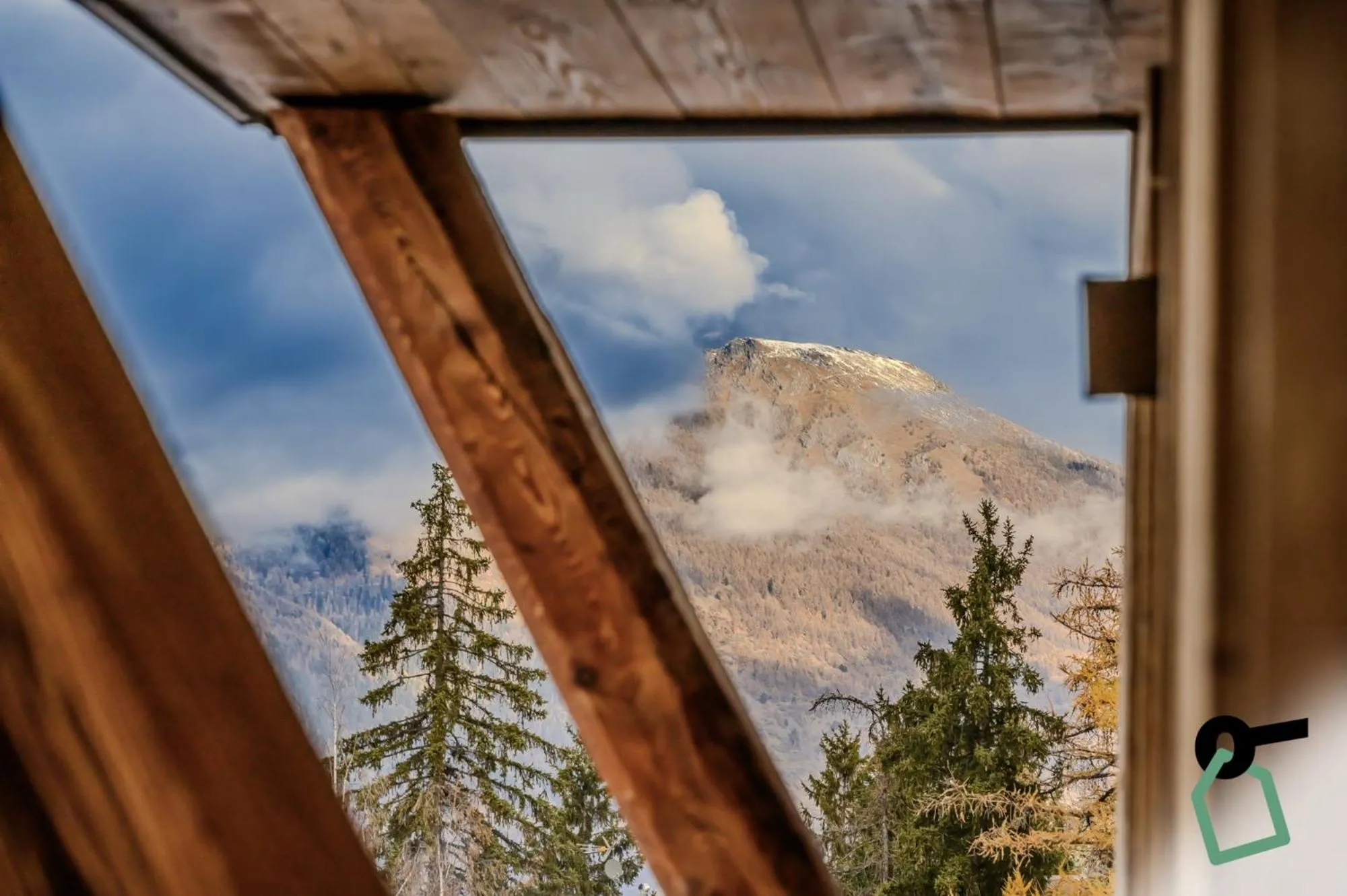 Mountain view in Hotiday Sauze Centro