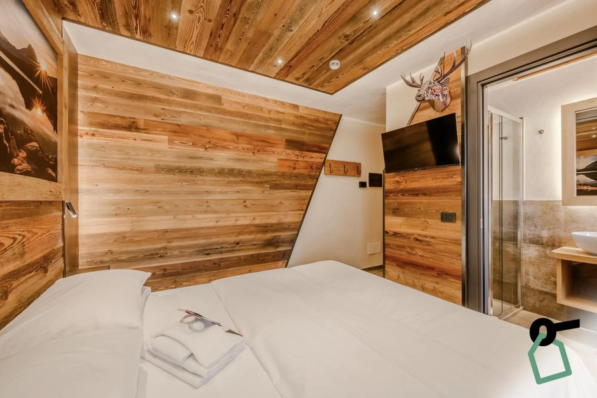 Bedroom, Bed in Hotiday Sauze Centro