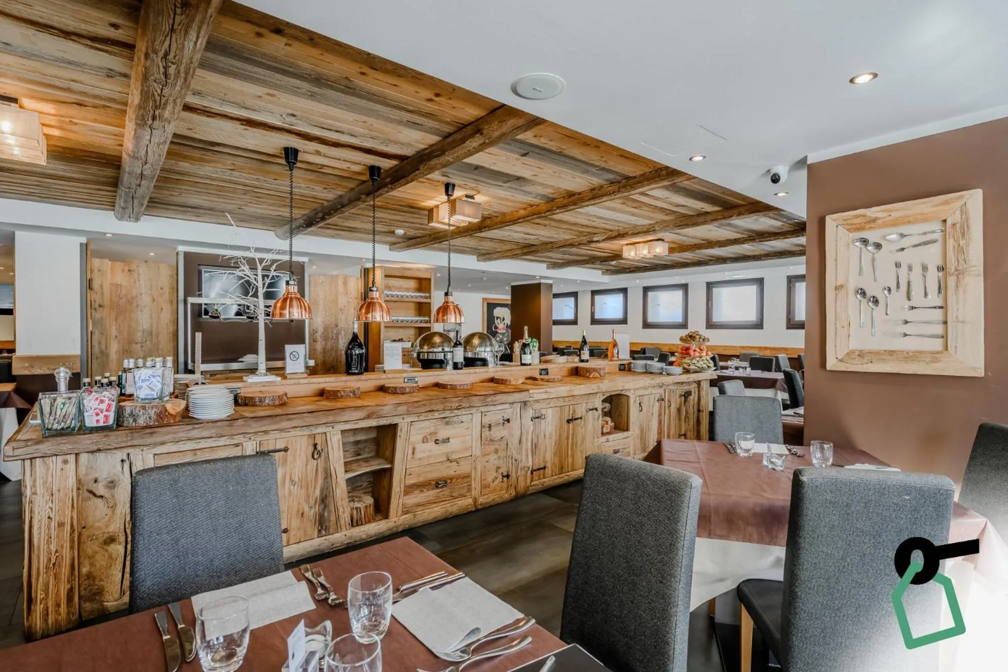 Breakfast in Hotiday Sestriere Ski Run