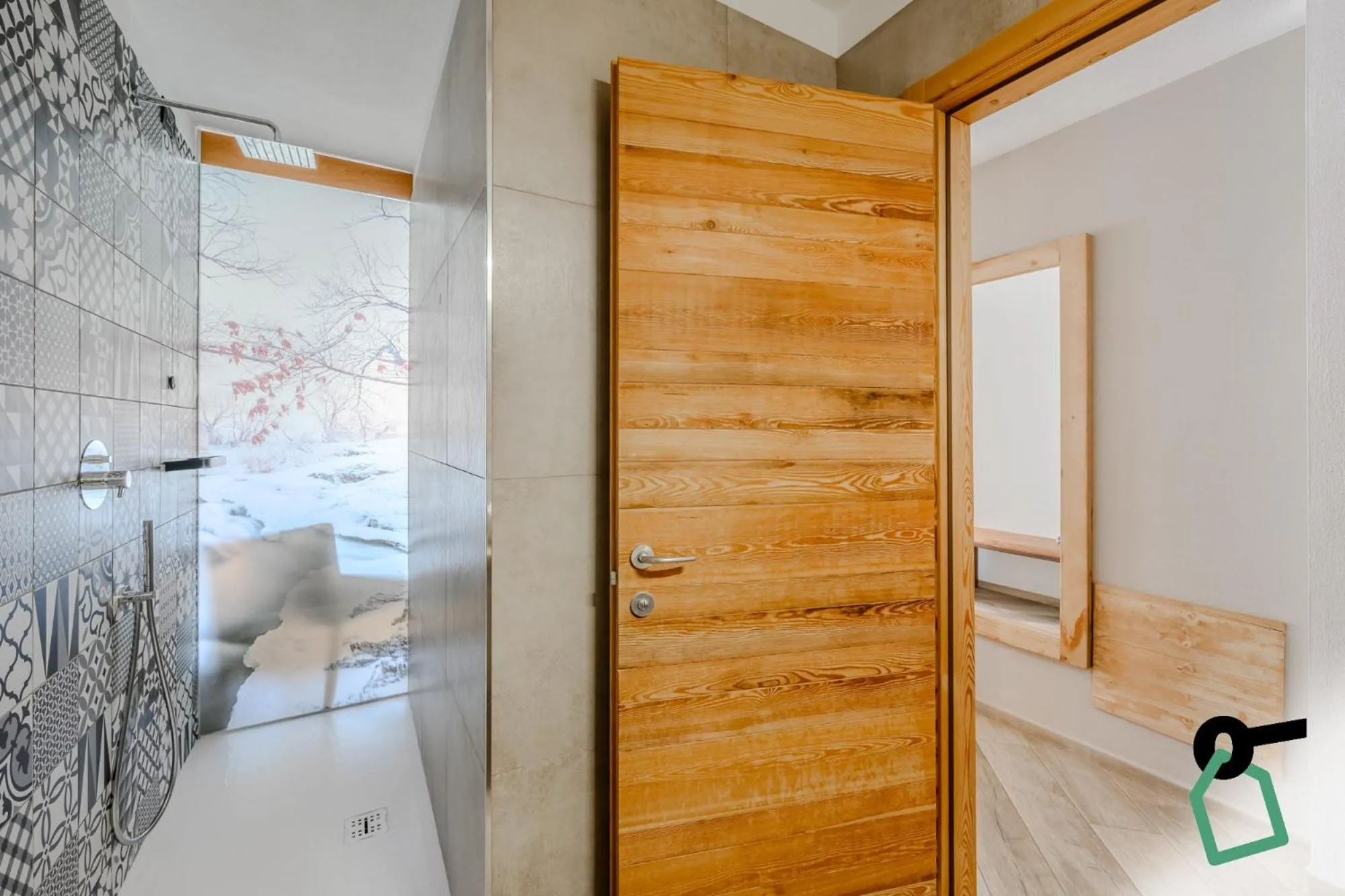 Bathroom in Hotiday Sestriere Ski Run