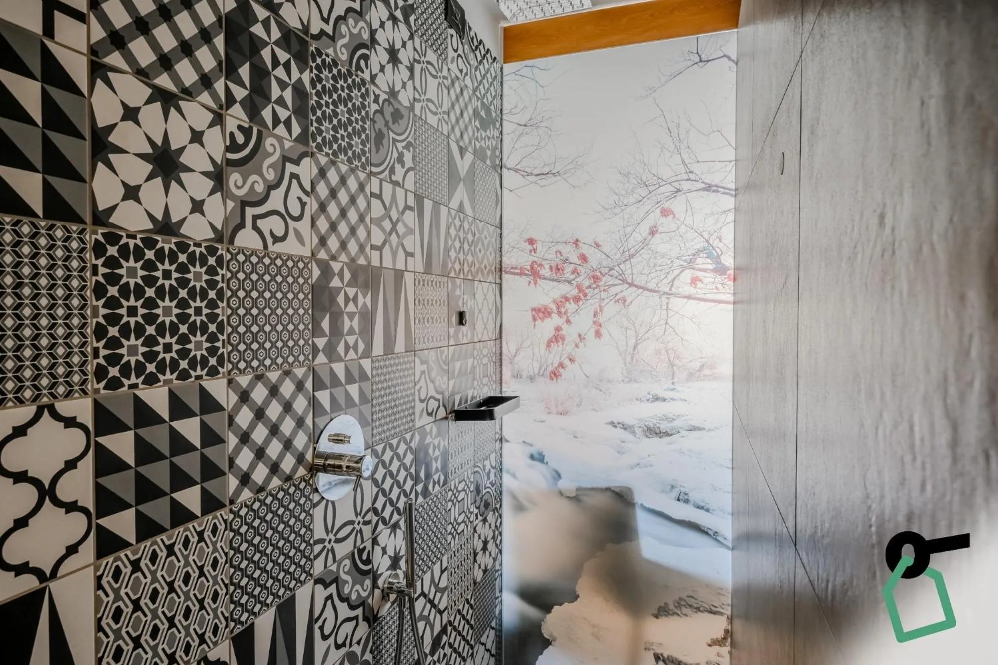 Bathroom in Hotiday Sestriere Ski Run