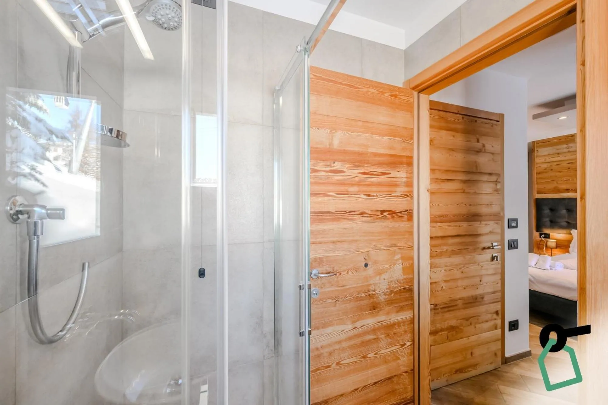 Bathroom in Hotiday Sestriere Ski Run