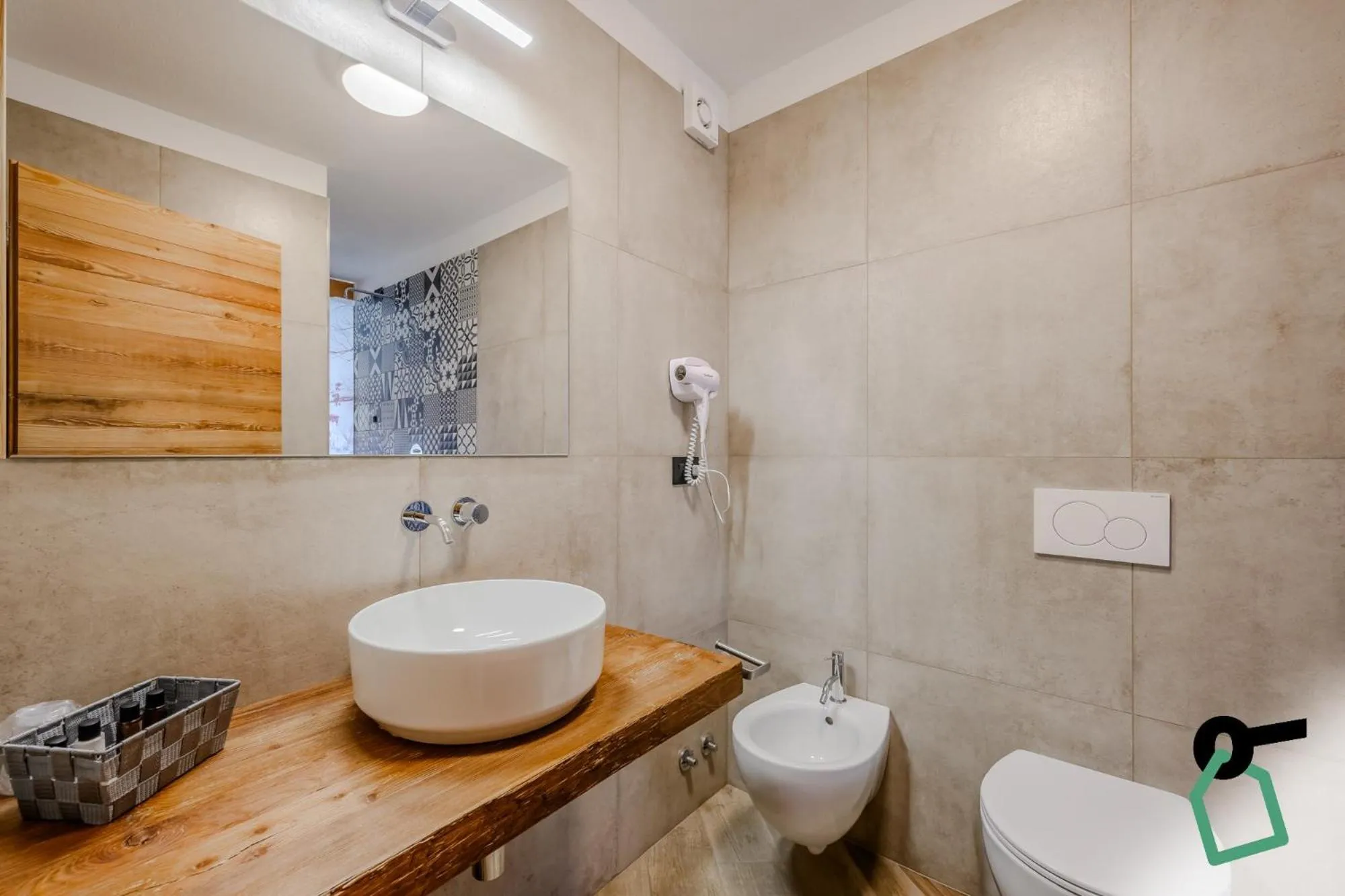 Bathroom in Hotiday Sestriere Ski Run