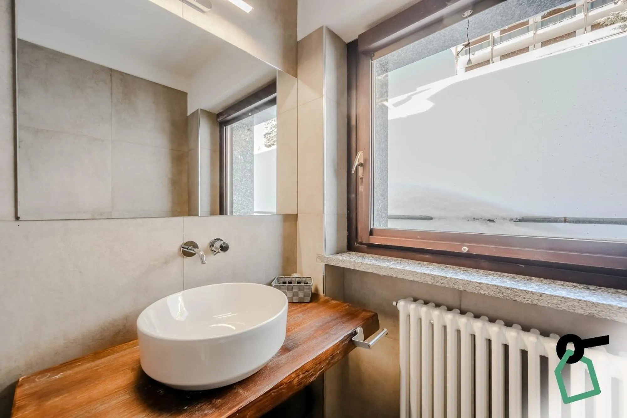 Bathroom in Hotiday Sestriere Ski Run