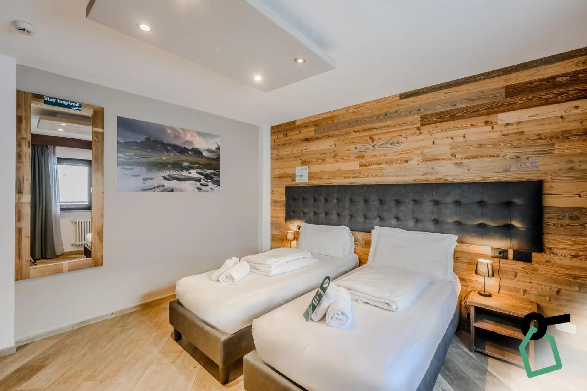Bedroom, Bed in Hotiday Sestriere Ski Run