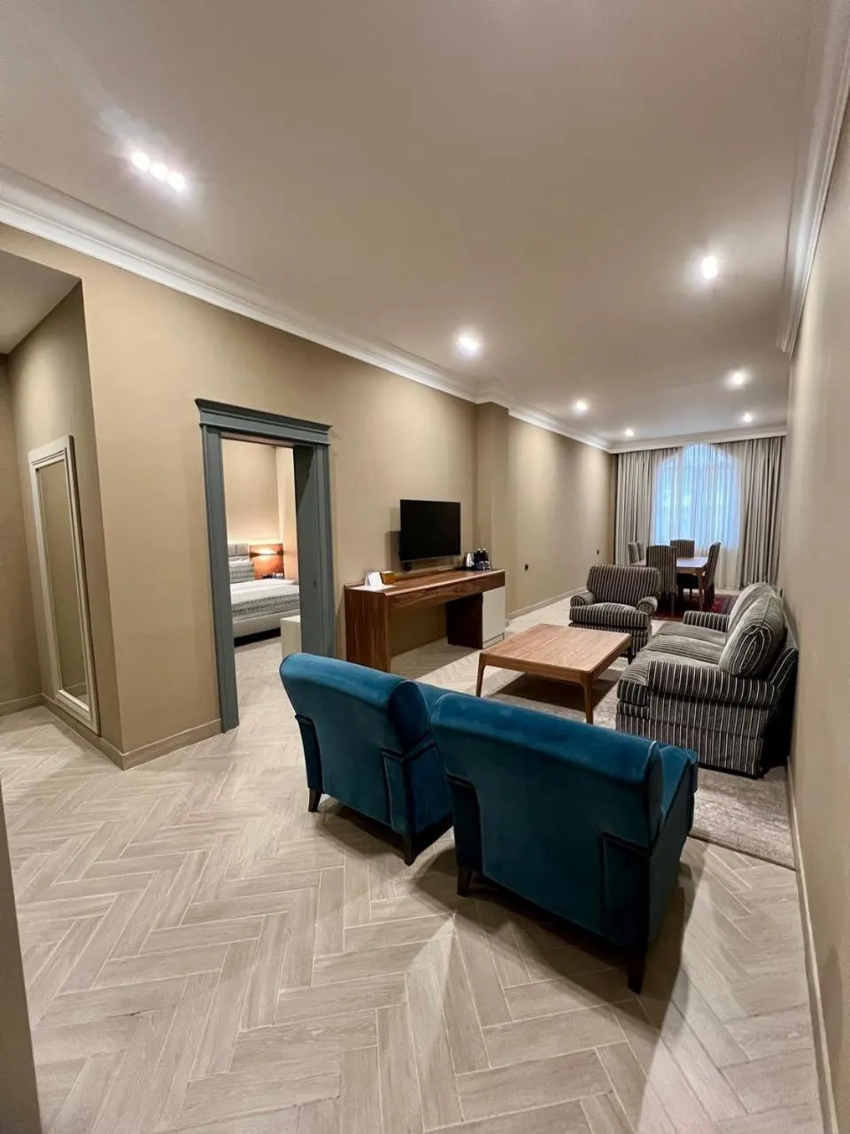 Photo of the whole room, Bed in Plaza Viktoria Hotel Yerevan