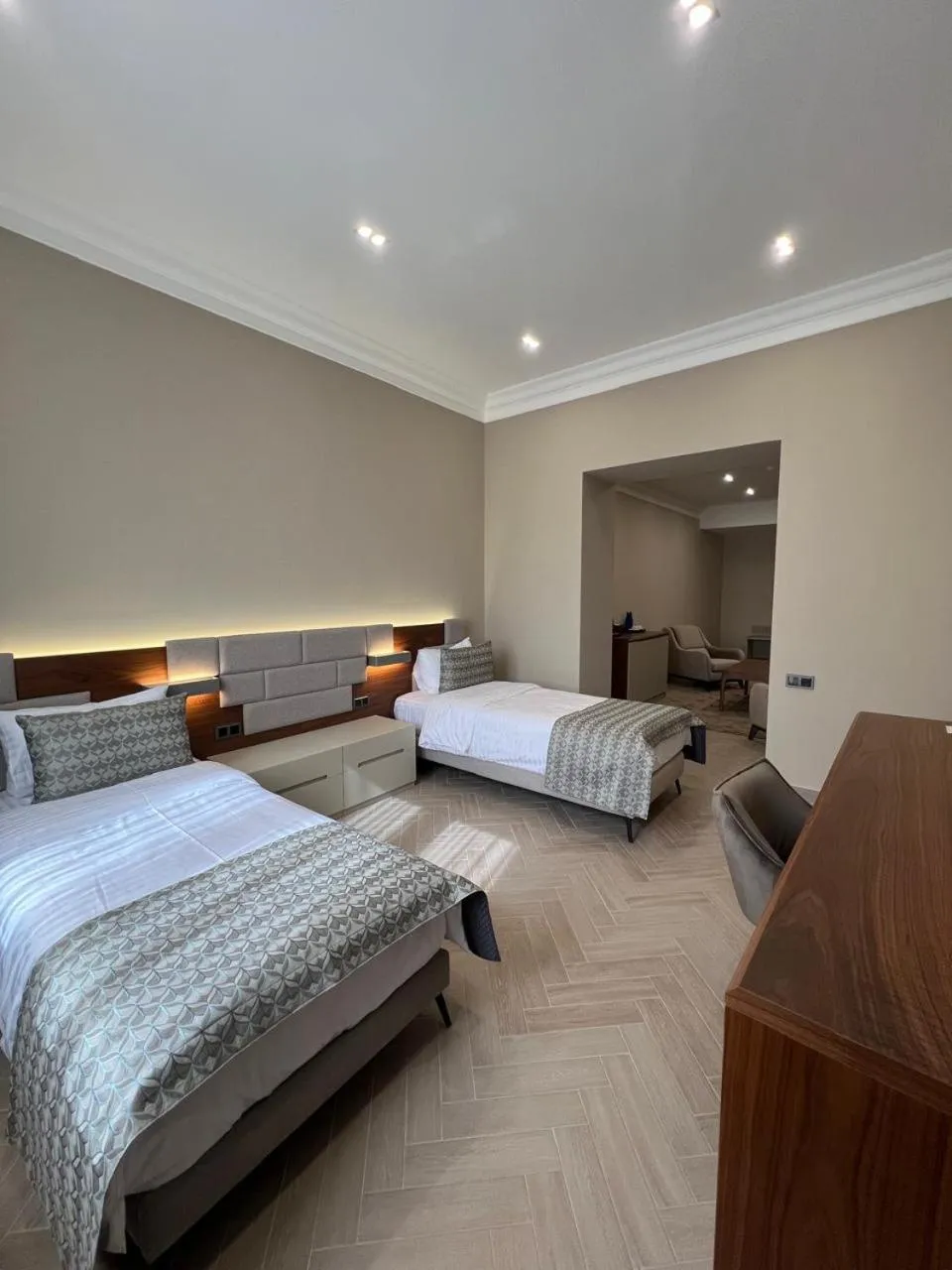 Photo of the whole room, Bed in Plaza Viktoria Hotel Yerevan