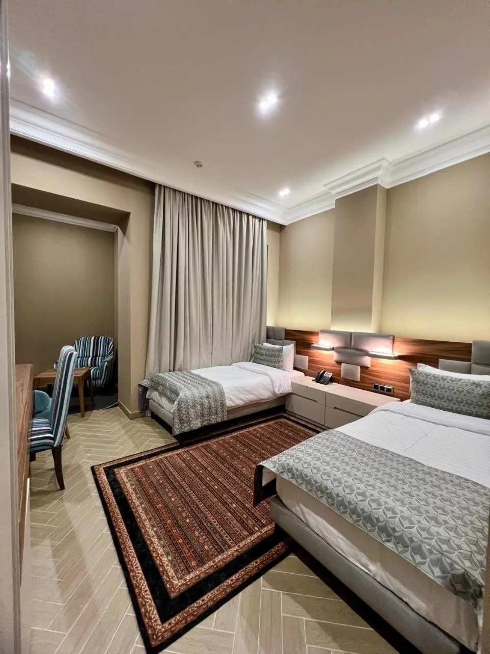 Photo of the whole room, Bed in Plaza Viktoria Hotel Yerevan