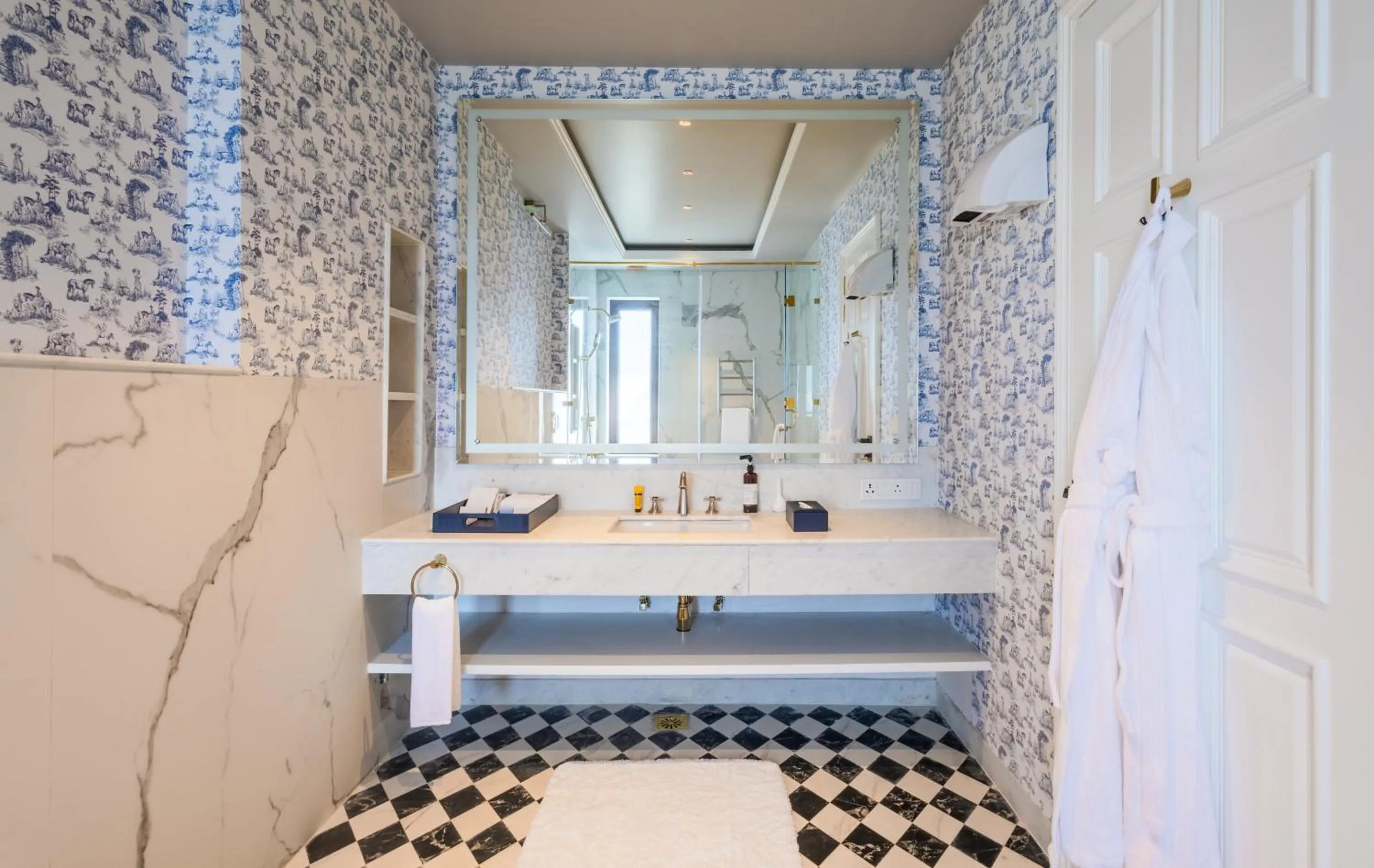 Bathroom in The Manor Sports and Wellness Hotel