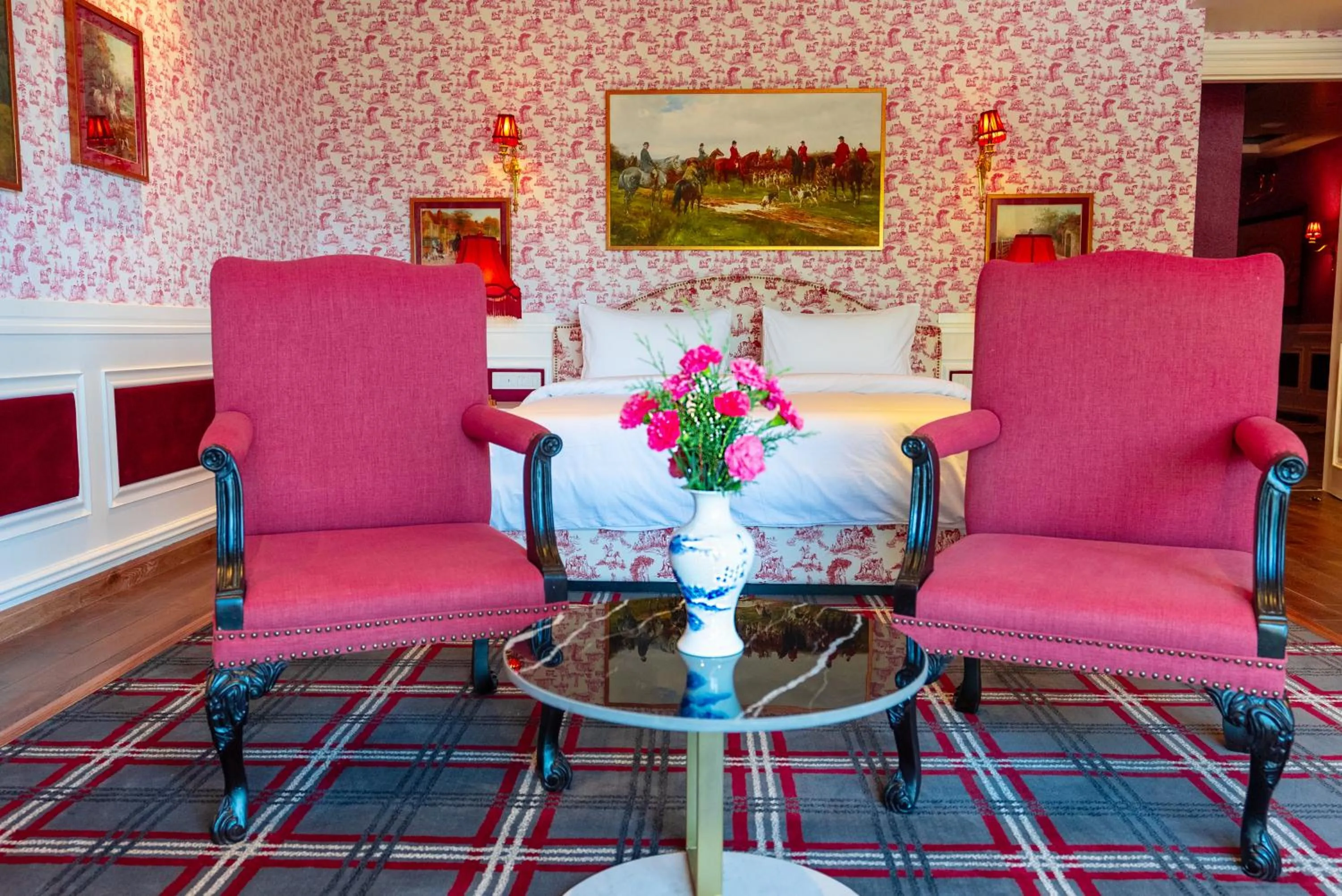 Seating area in The Manor Sports and Wellness Hotel