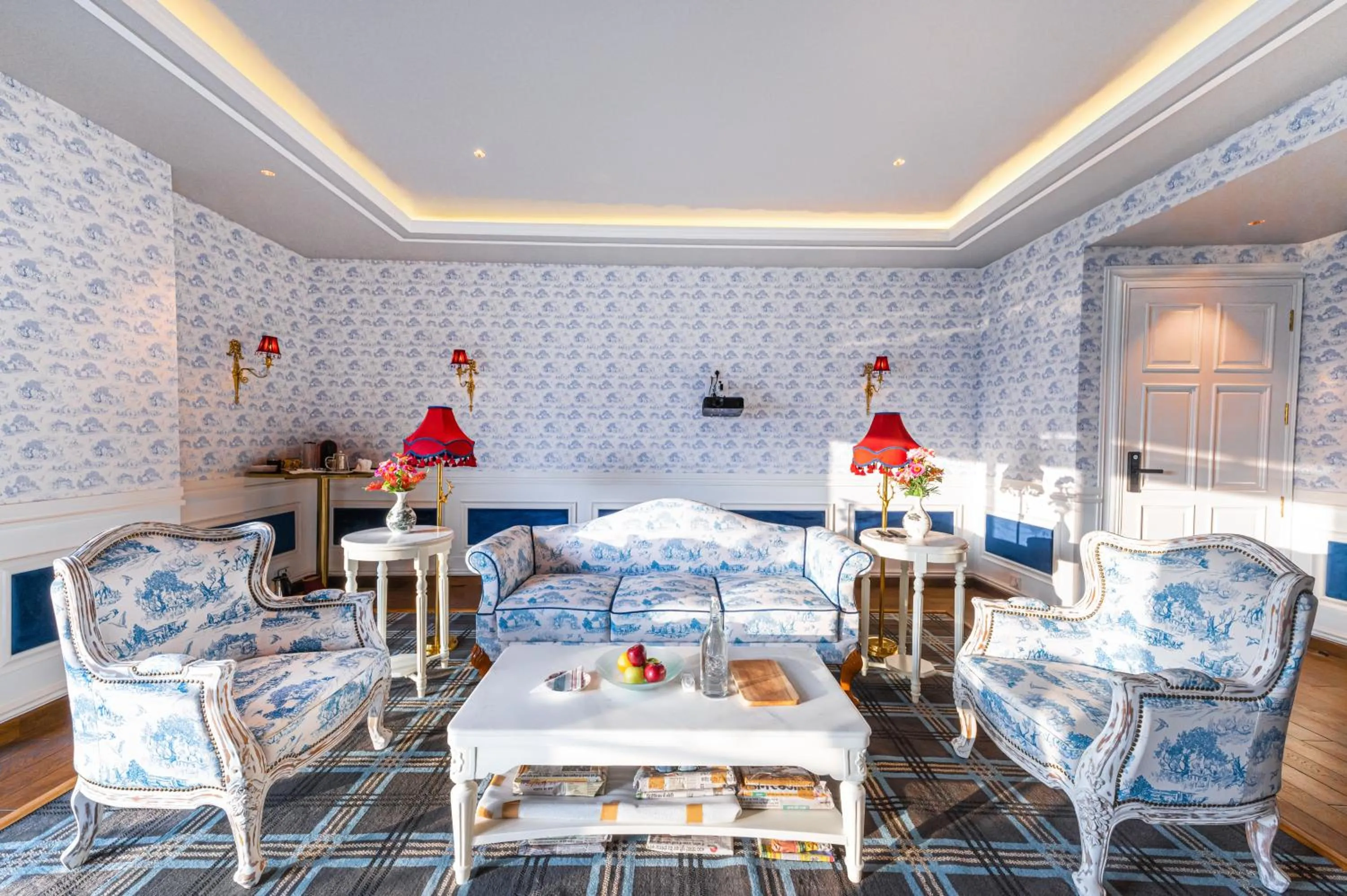 Living room in The Manor Sports and Wellness Hotel