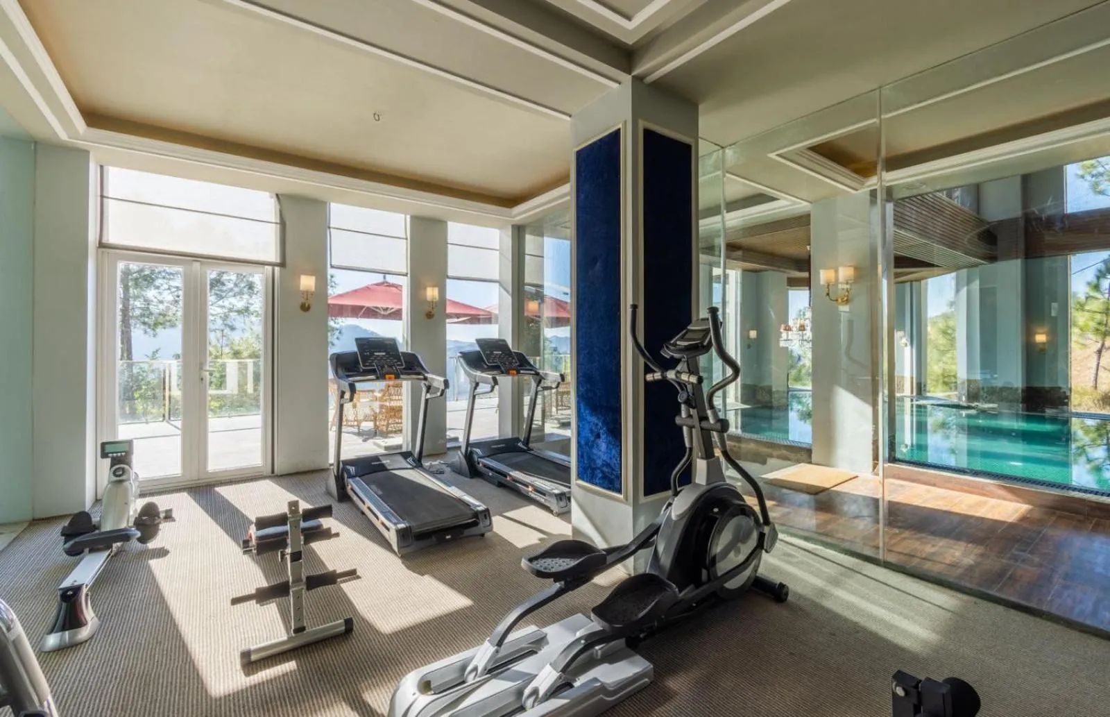 Fitness centre/facilities in The Manor Sports and Wellness Hotel