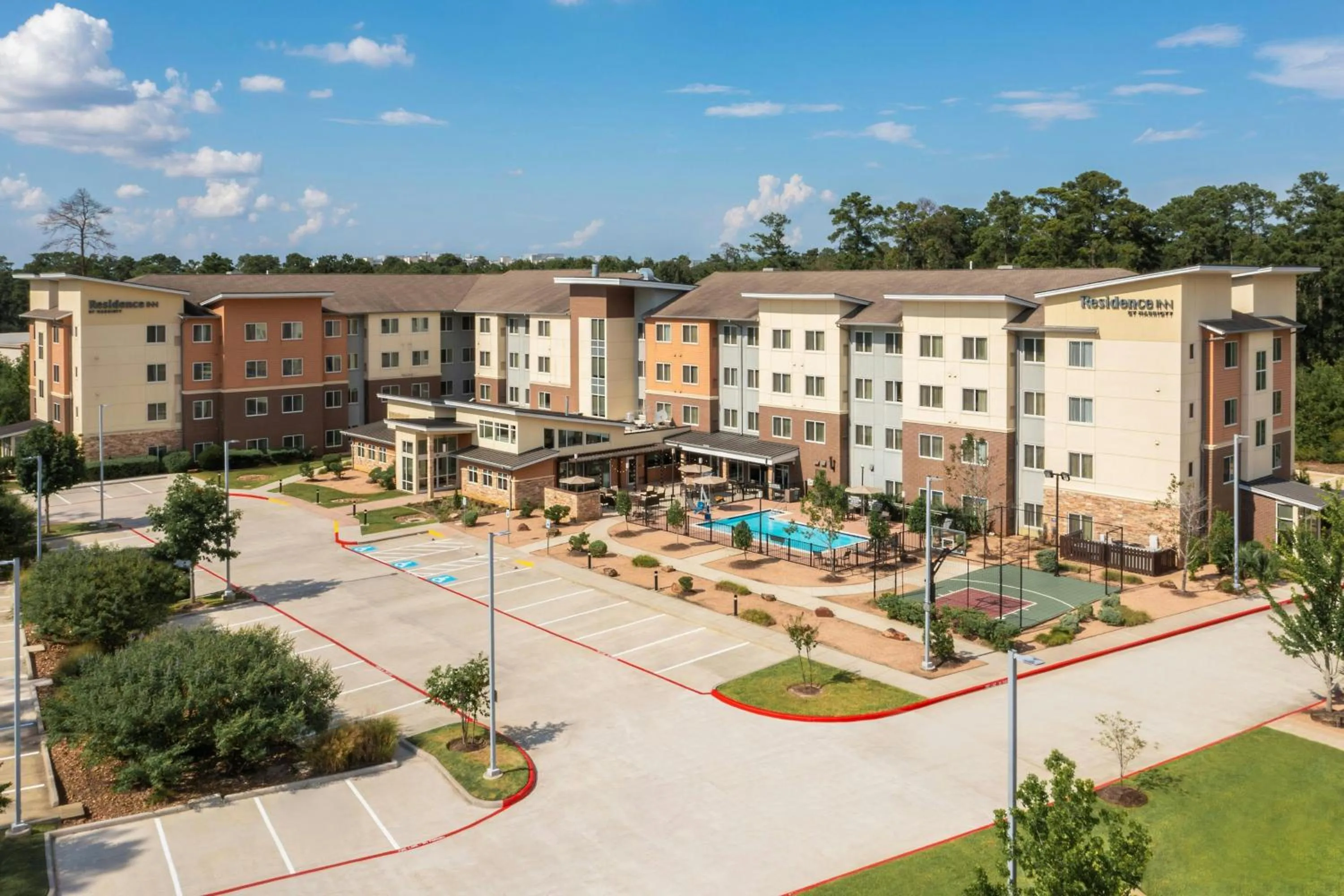 Property building in Residence Inn by Marriott Houston City Place