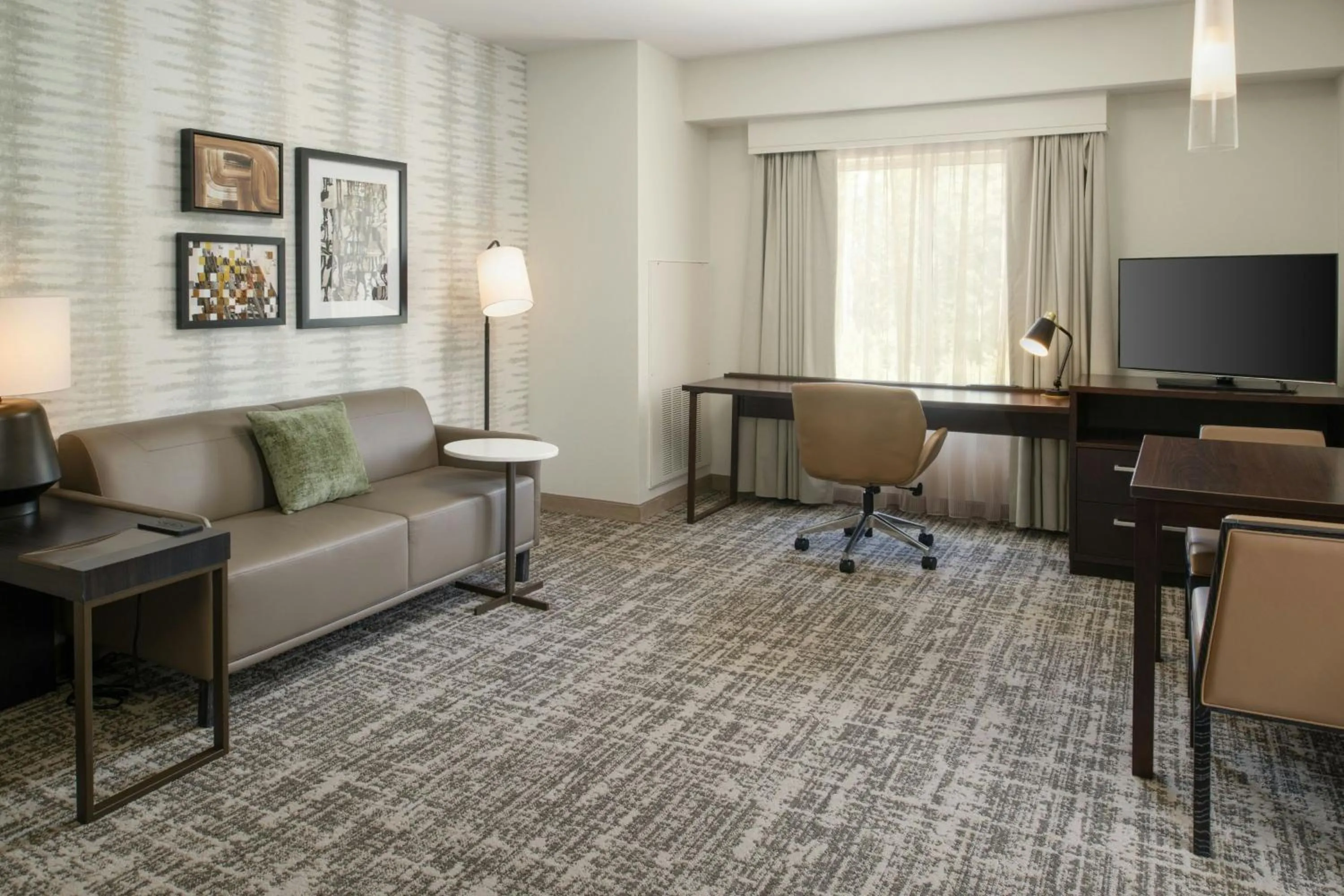 Living room in Residence Inn by Marriott Houston City Place