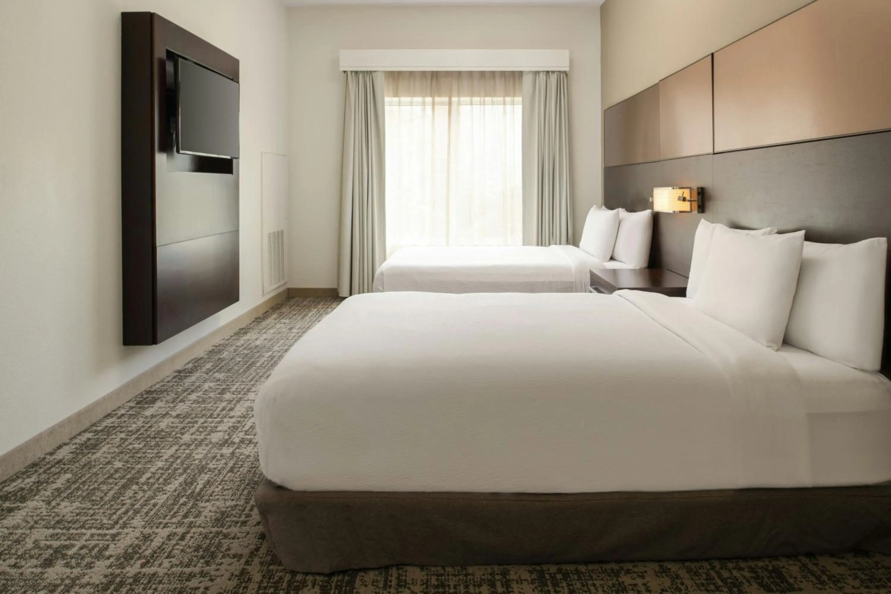 Bedroom, Bed in Residence Inn by Marriott Houston City Place
