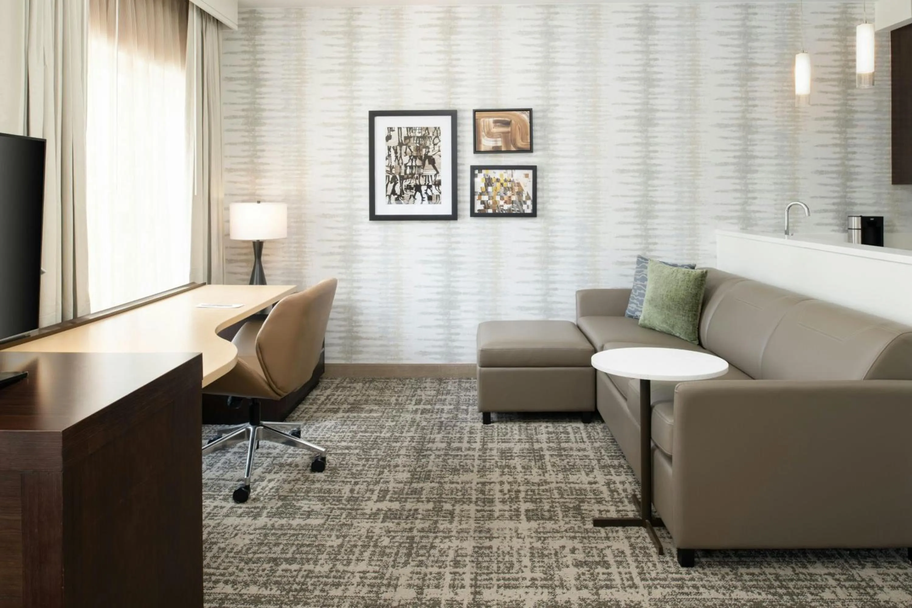 Living room in Residence Inn by Marriott Houston City Place