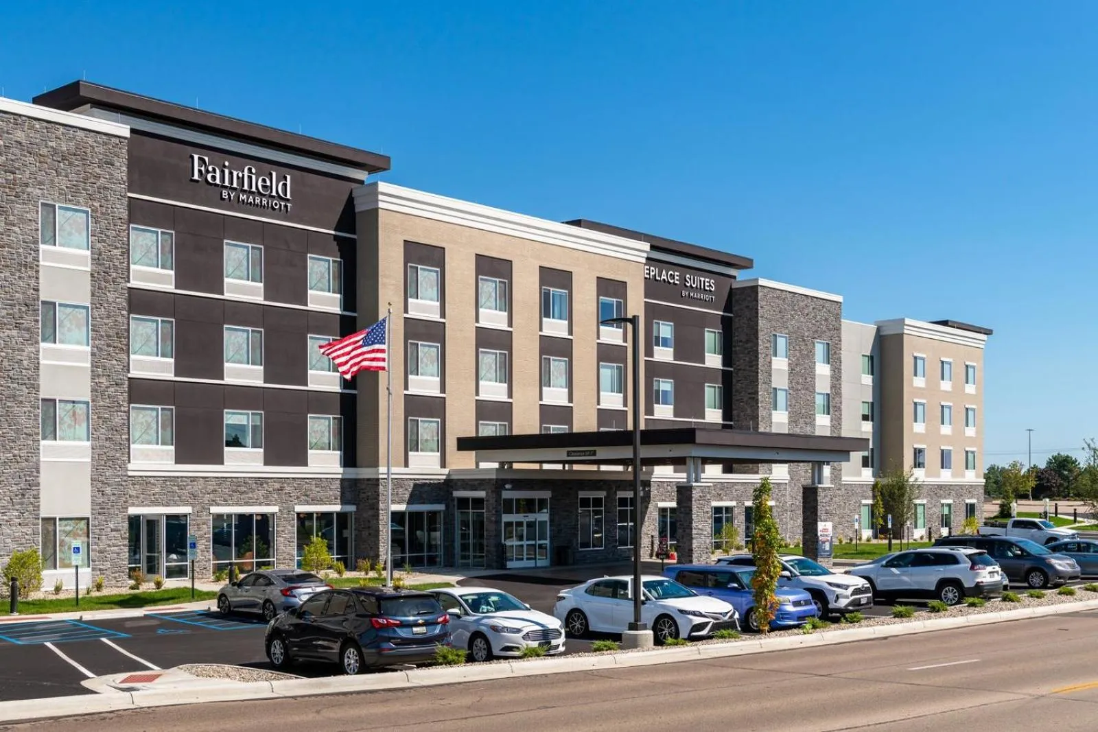 Property building in Fairfield Inn & Suites Dayton Beavercreek