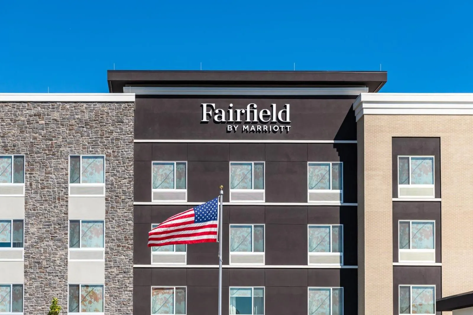Property building in Fairfield Inn & Suites Dayton Beavercreek