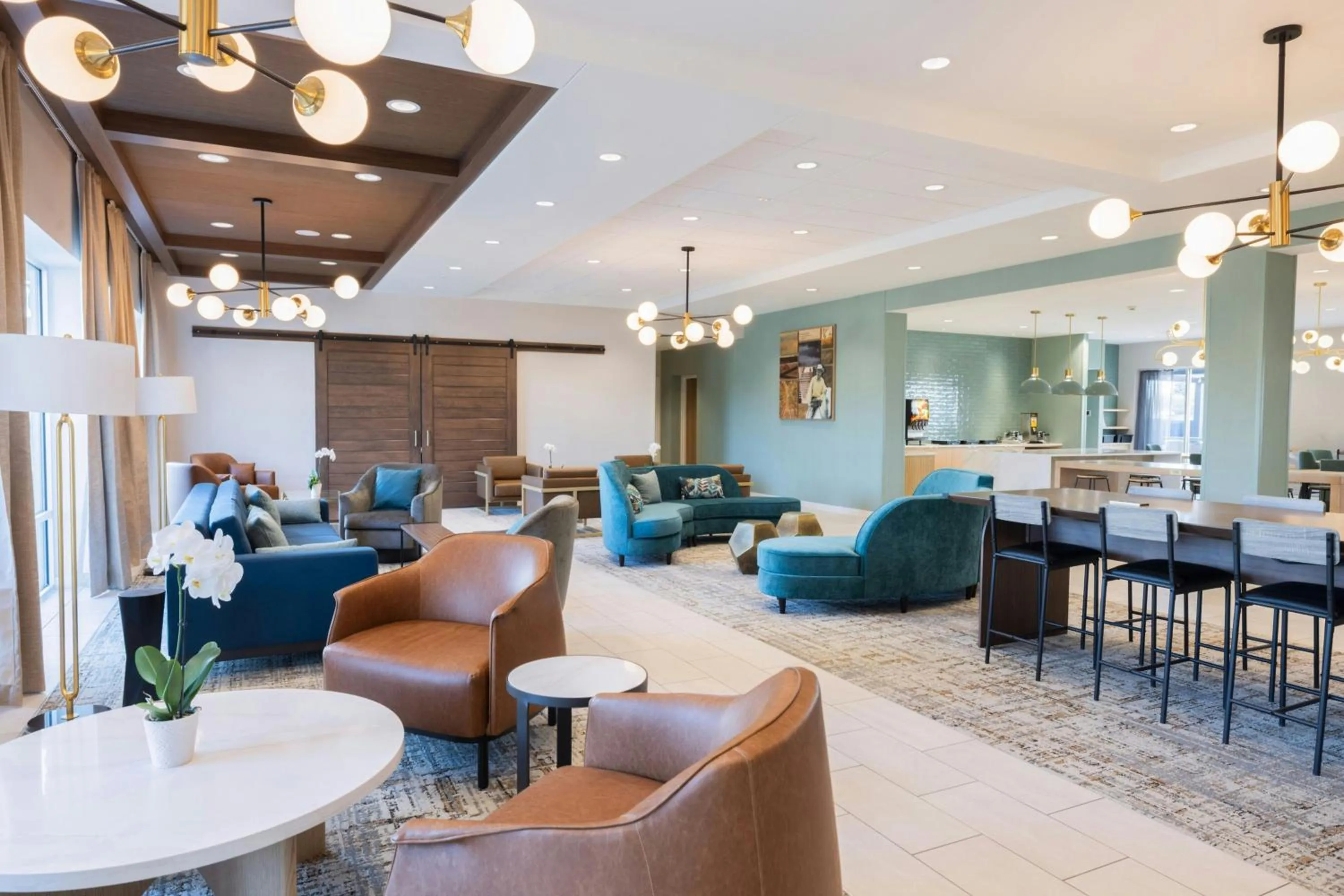 Lobby or reception in TownePlace Suites Dayton Beavercreek