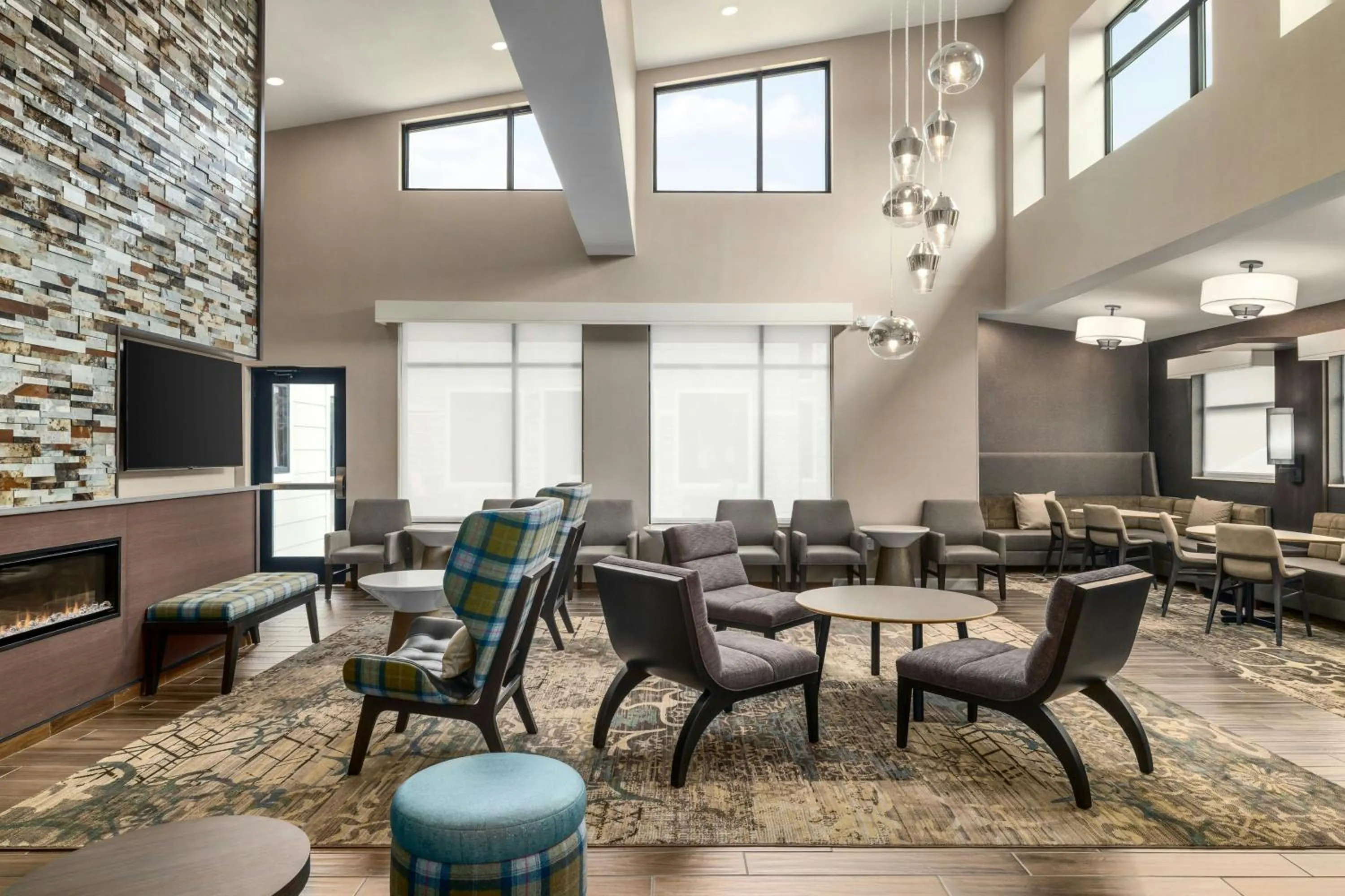 Lobby or reception in Residence Inn Richmond Airport