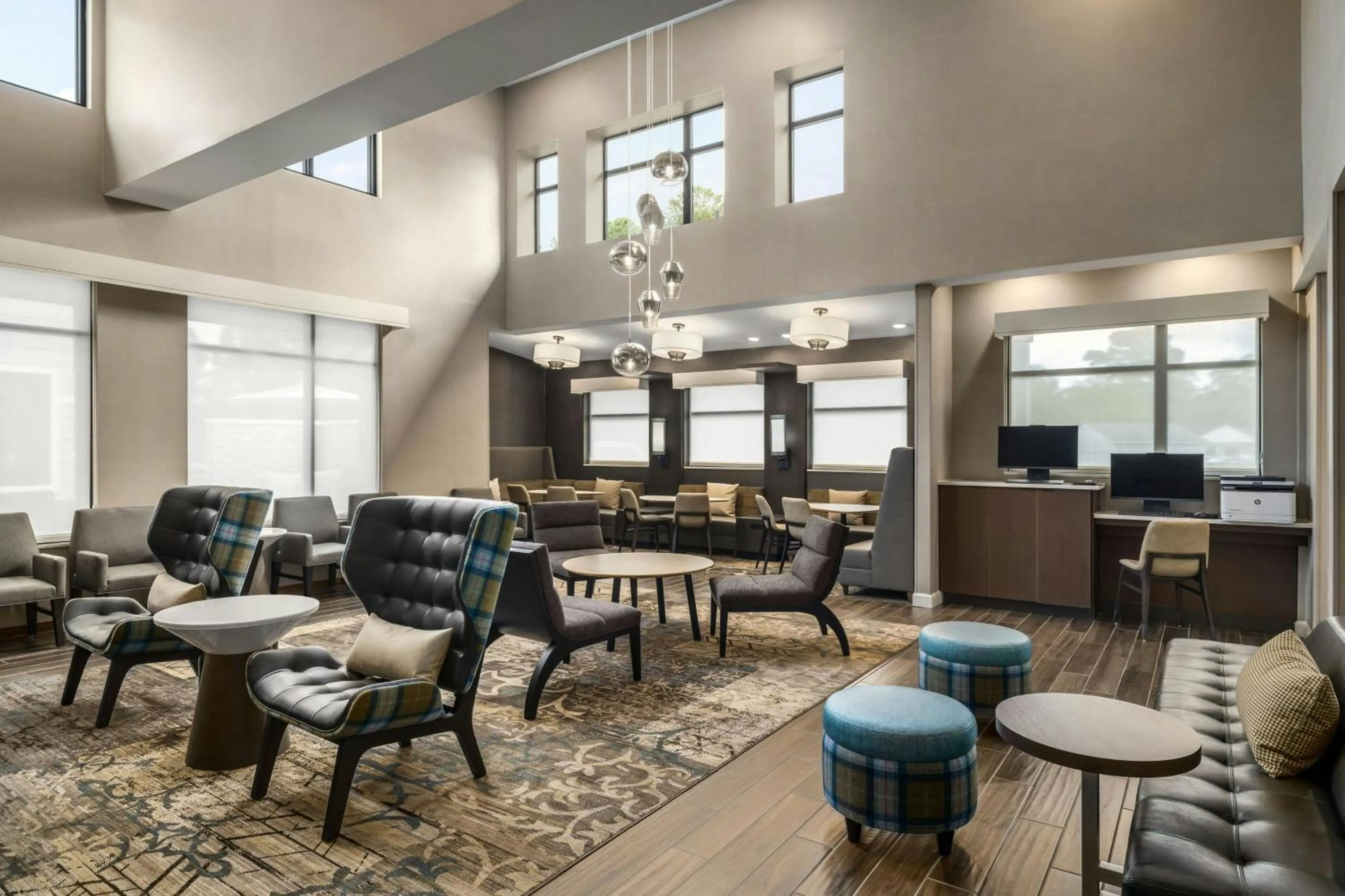 Lobby or reception in Residence Inn Richmond Airport