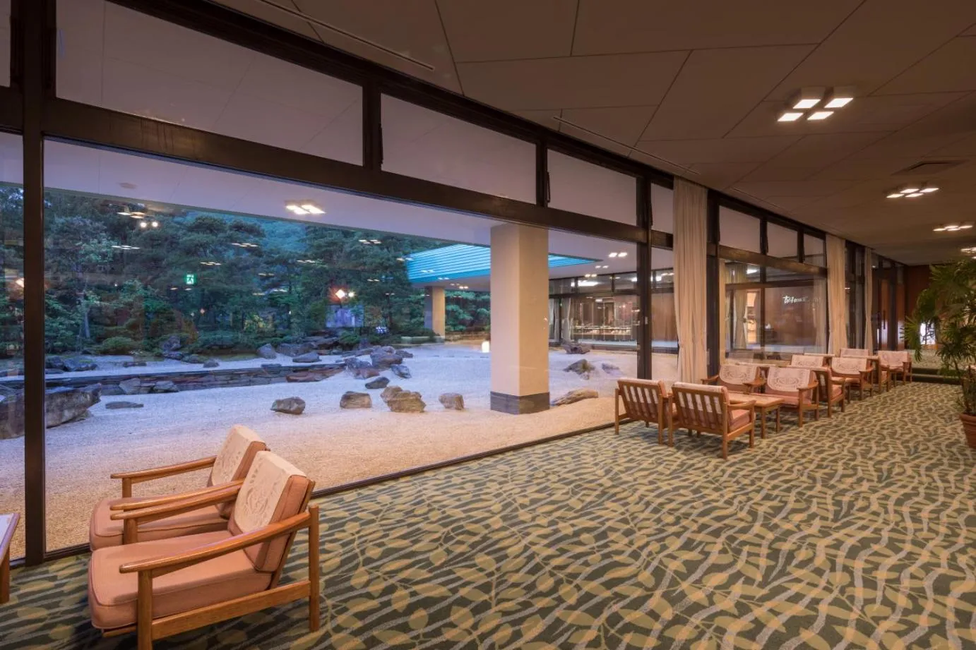 Lobby or reception in Hotel Hanamaki