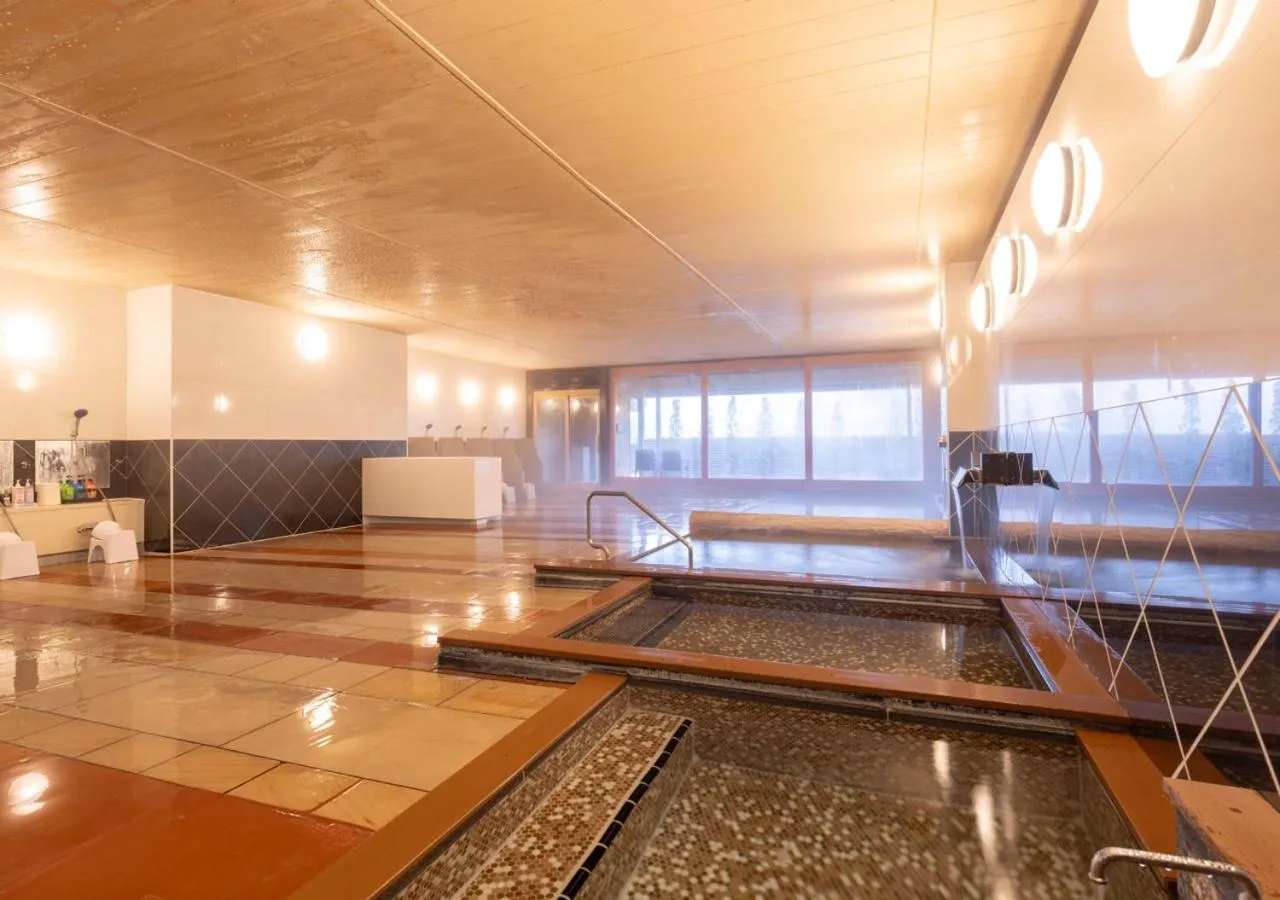 Hot Spring Bath in Hotel Hanamaki