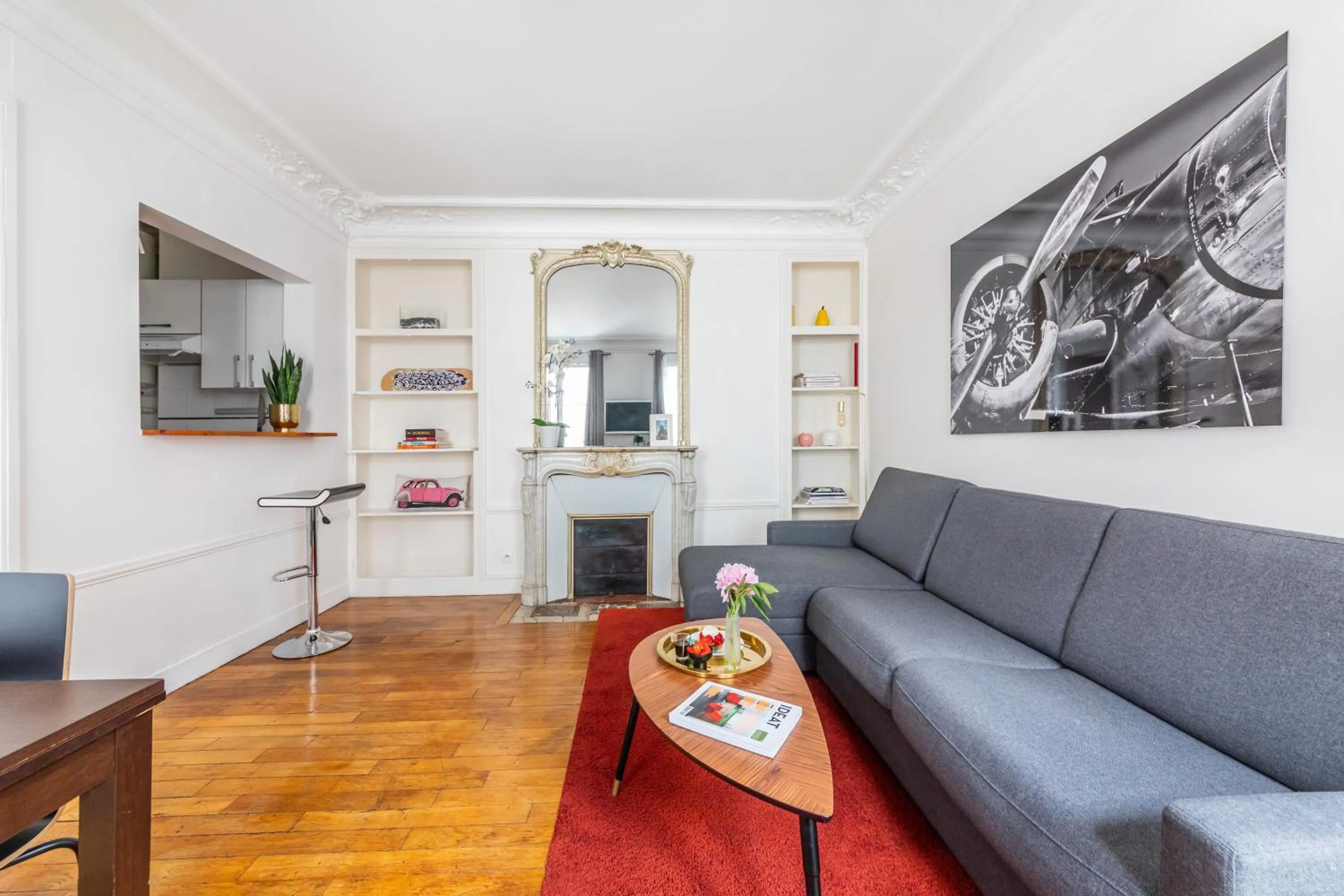 Living room in Appartements Bergère