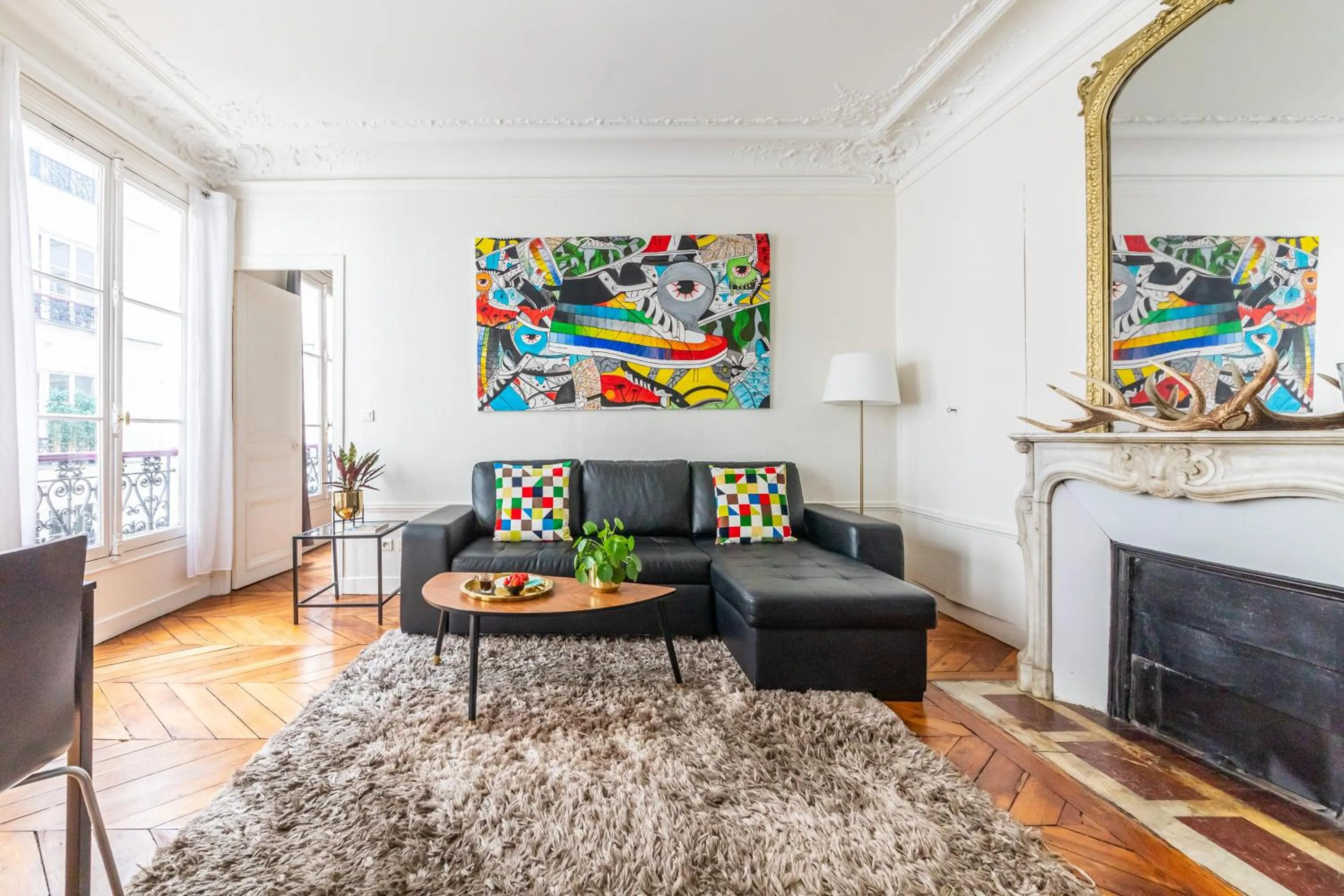 Living room in Appartements Bergère