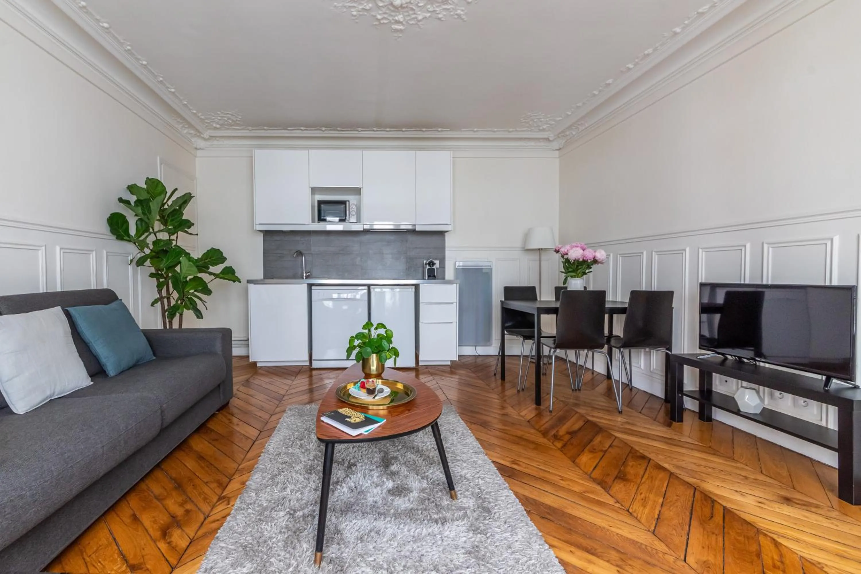 Living room in Appartements Bergère
