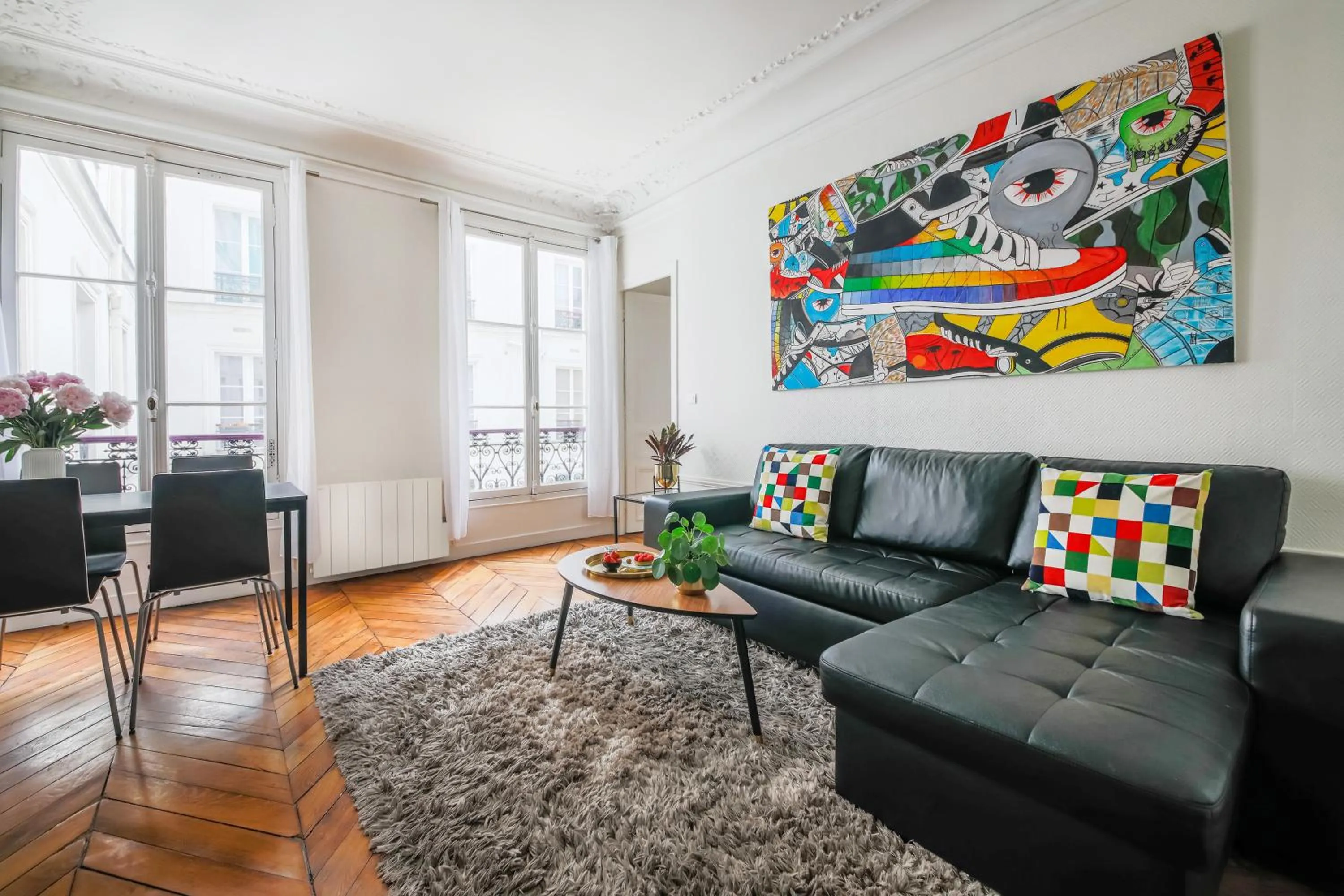 Living room in Appartements Bergère