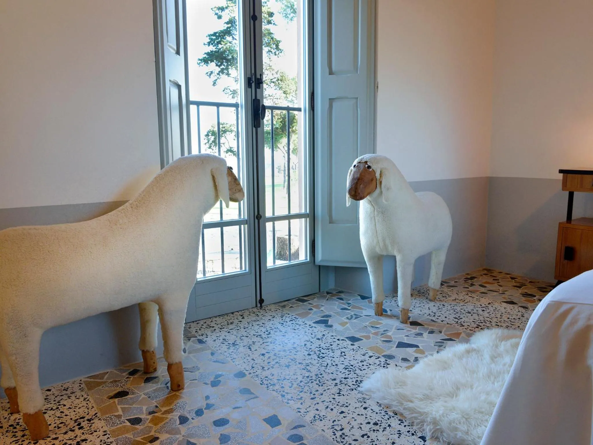 Decorative detail in I Casali del Pino