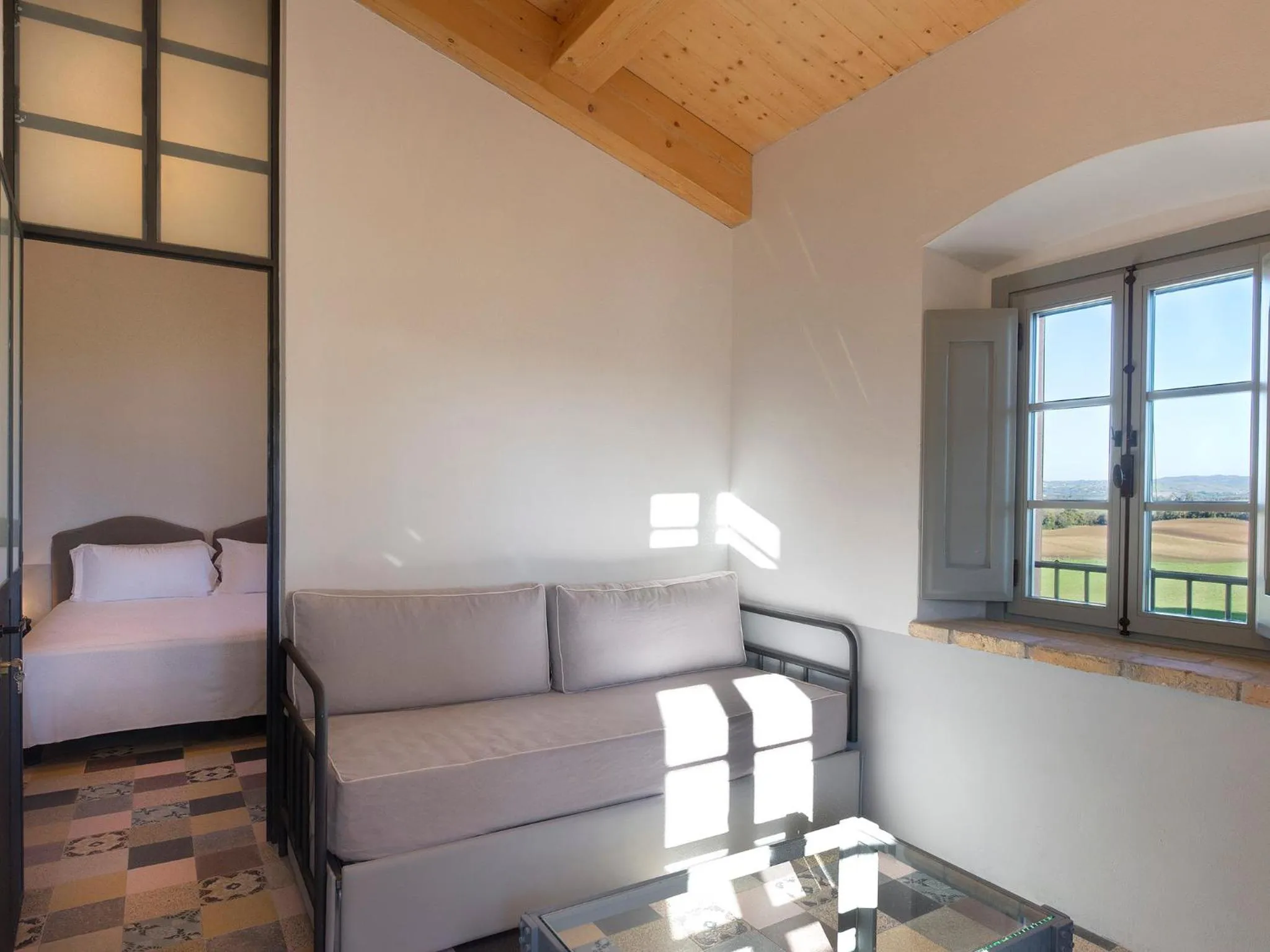 Bed in I Casali del Pino