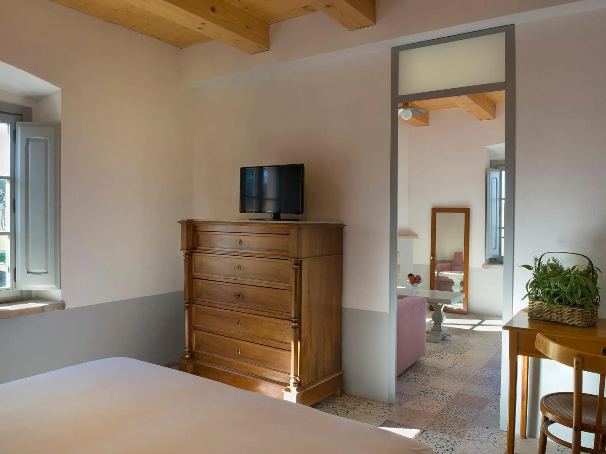 Bed in I Casali del Pino