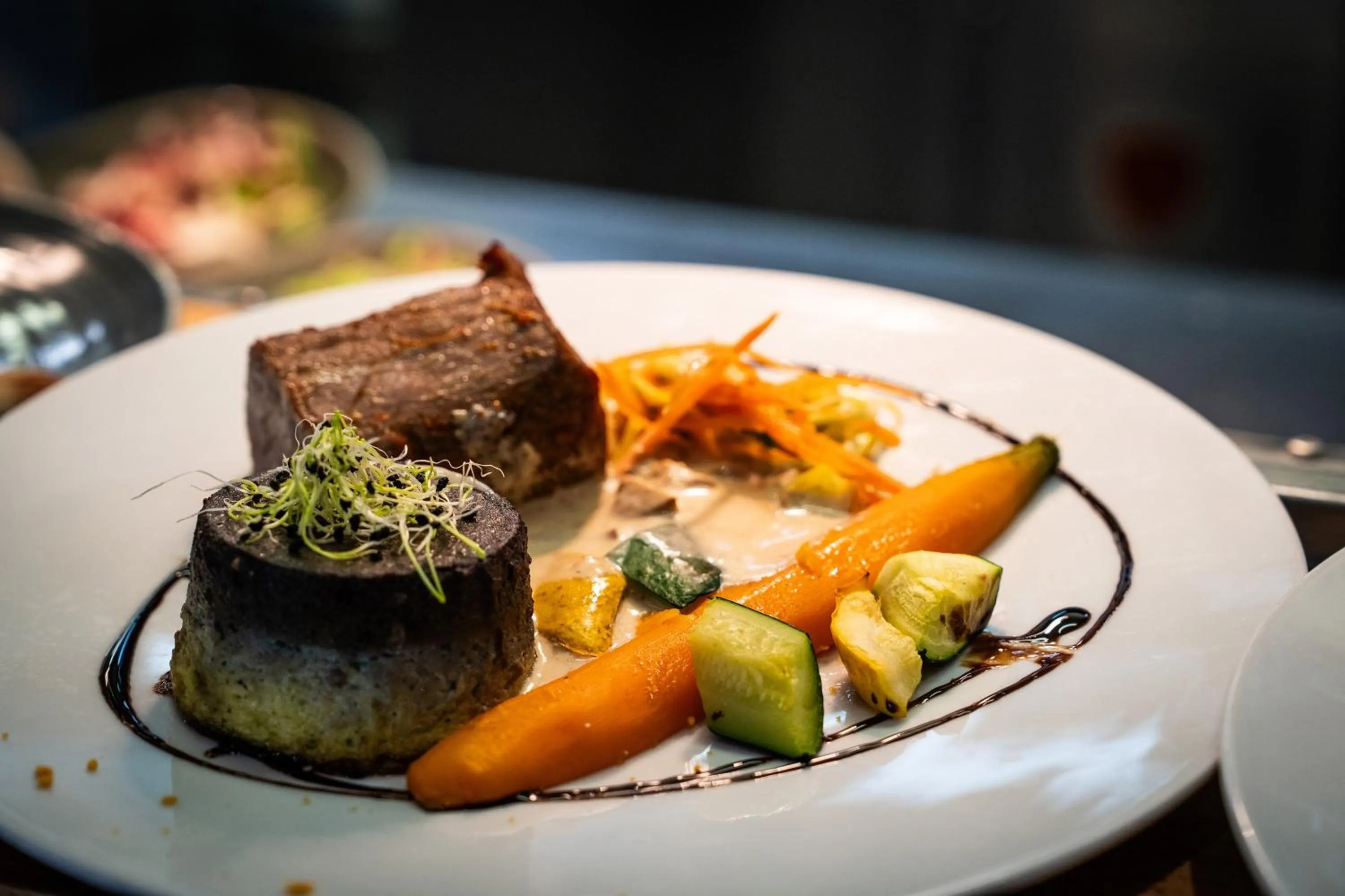 Food in Logis Hôtels Gnàc é Pause