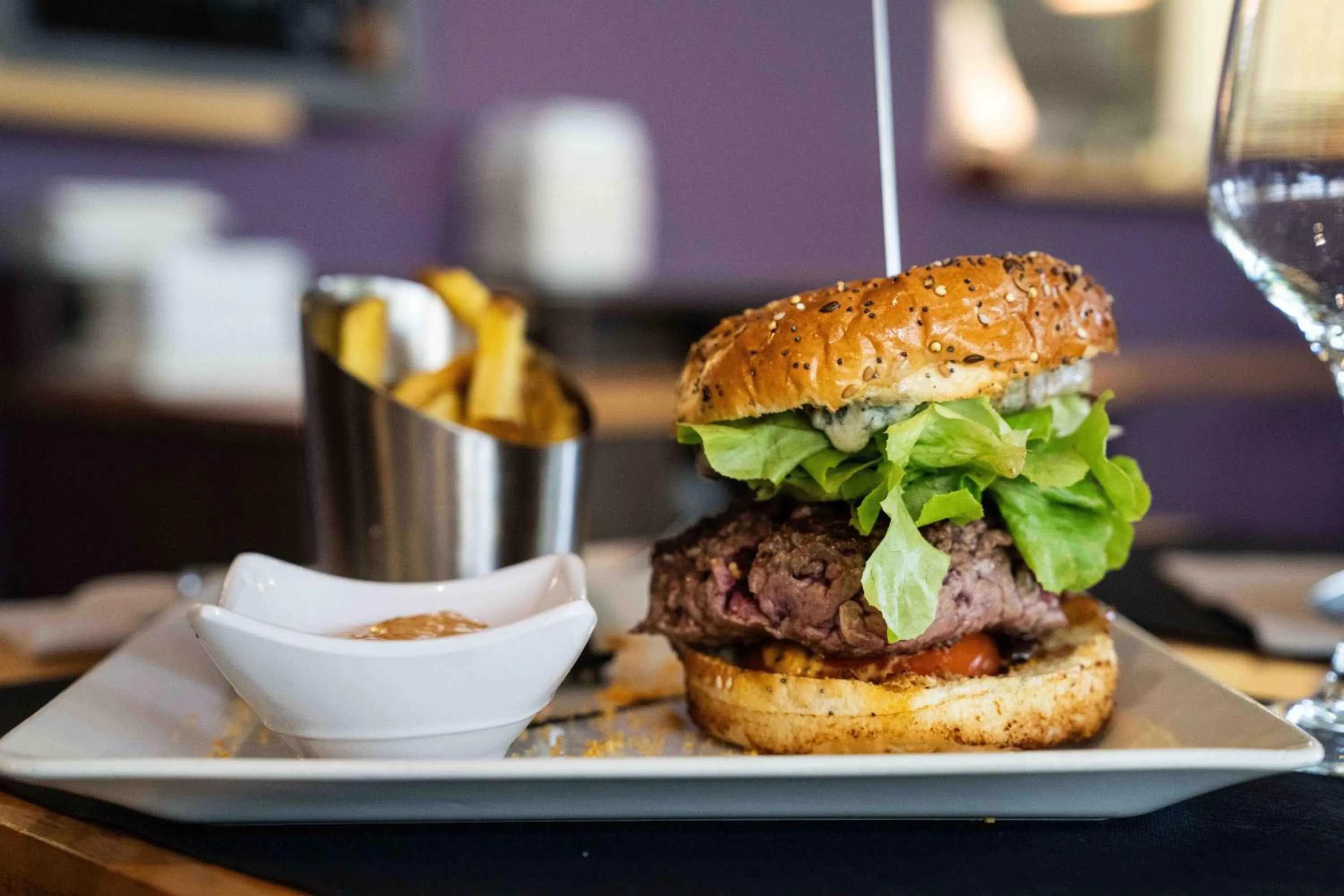 Lunch in Logis Hôtels Gnàc é Pause