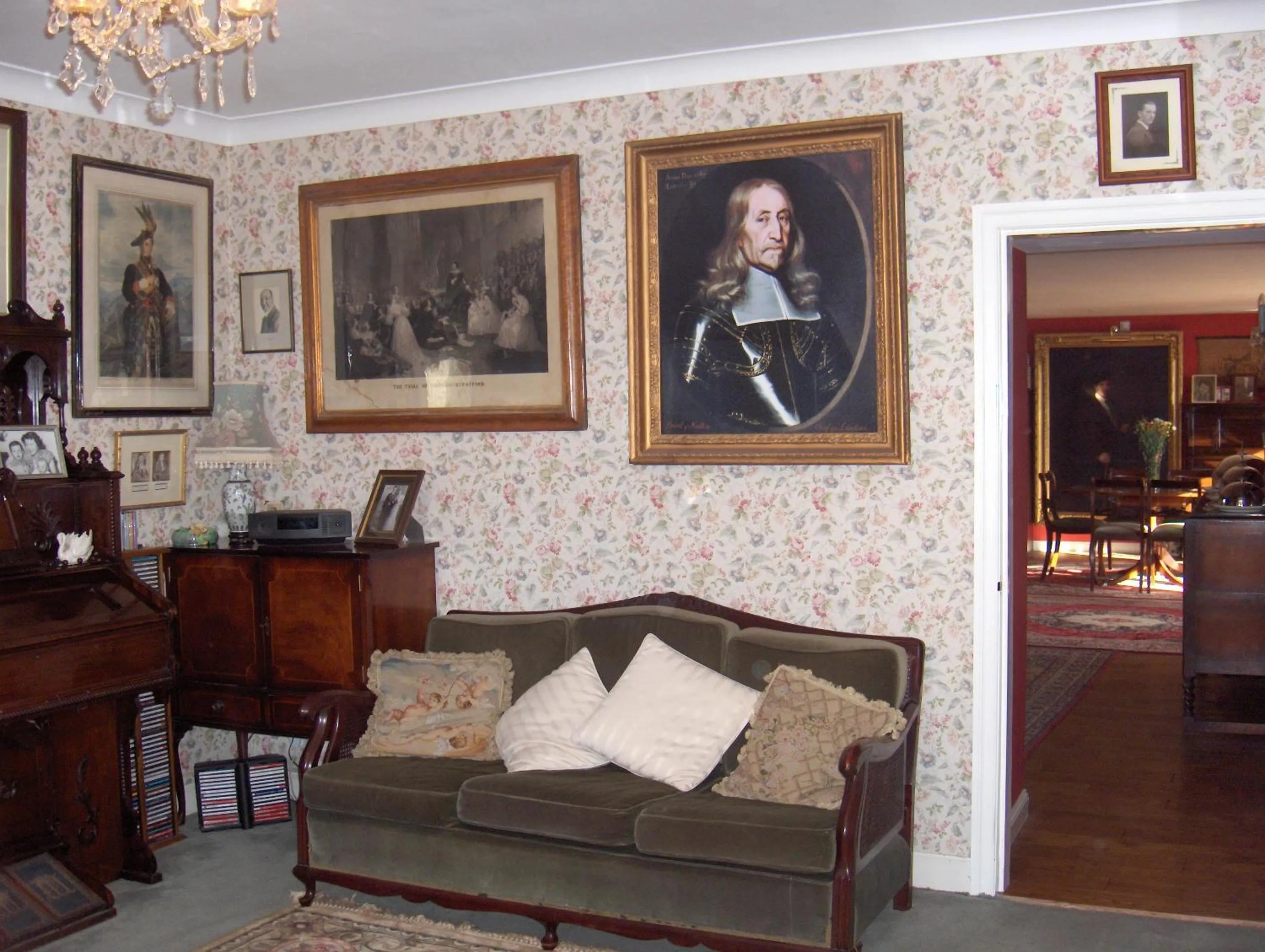 Living room in The Old School House Mordington