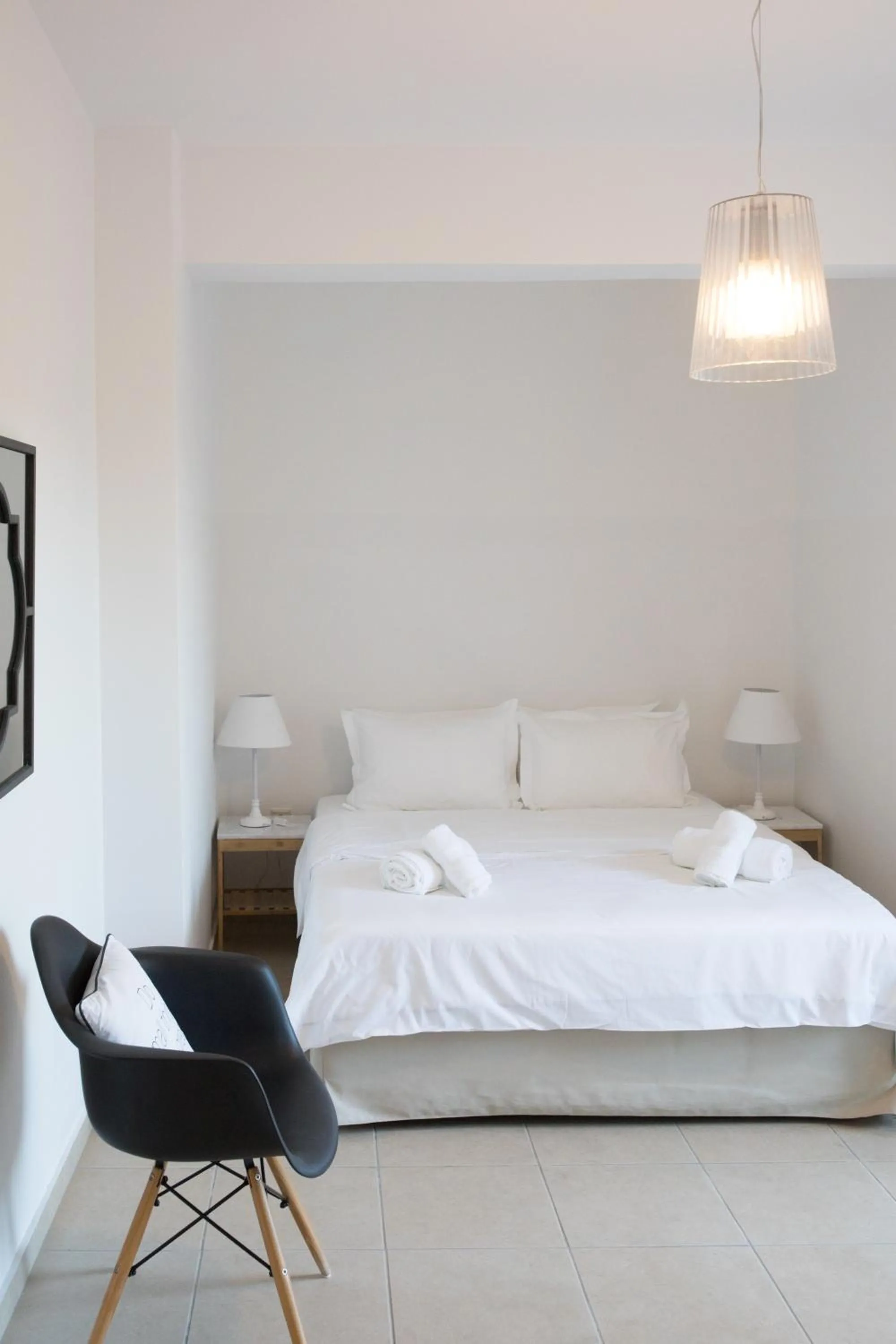 Bed in Niovi Boutique Apartments