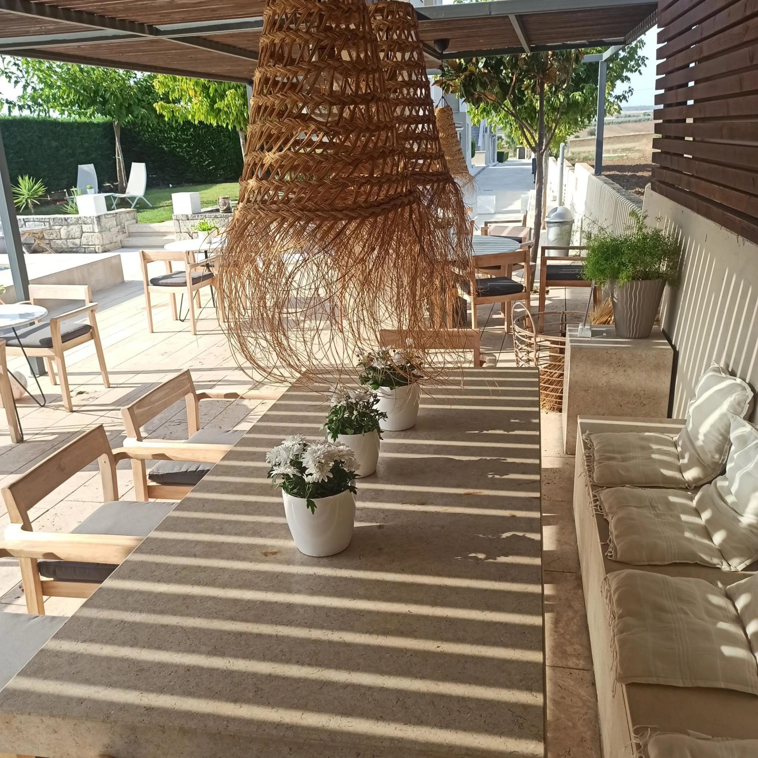 Patio in Niovi Boutique Apartments
