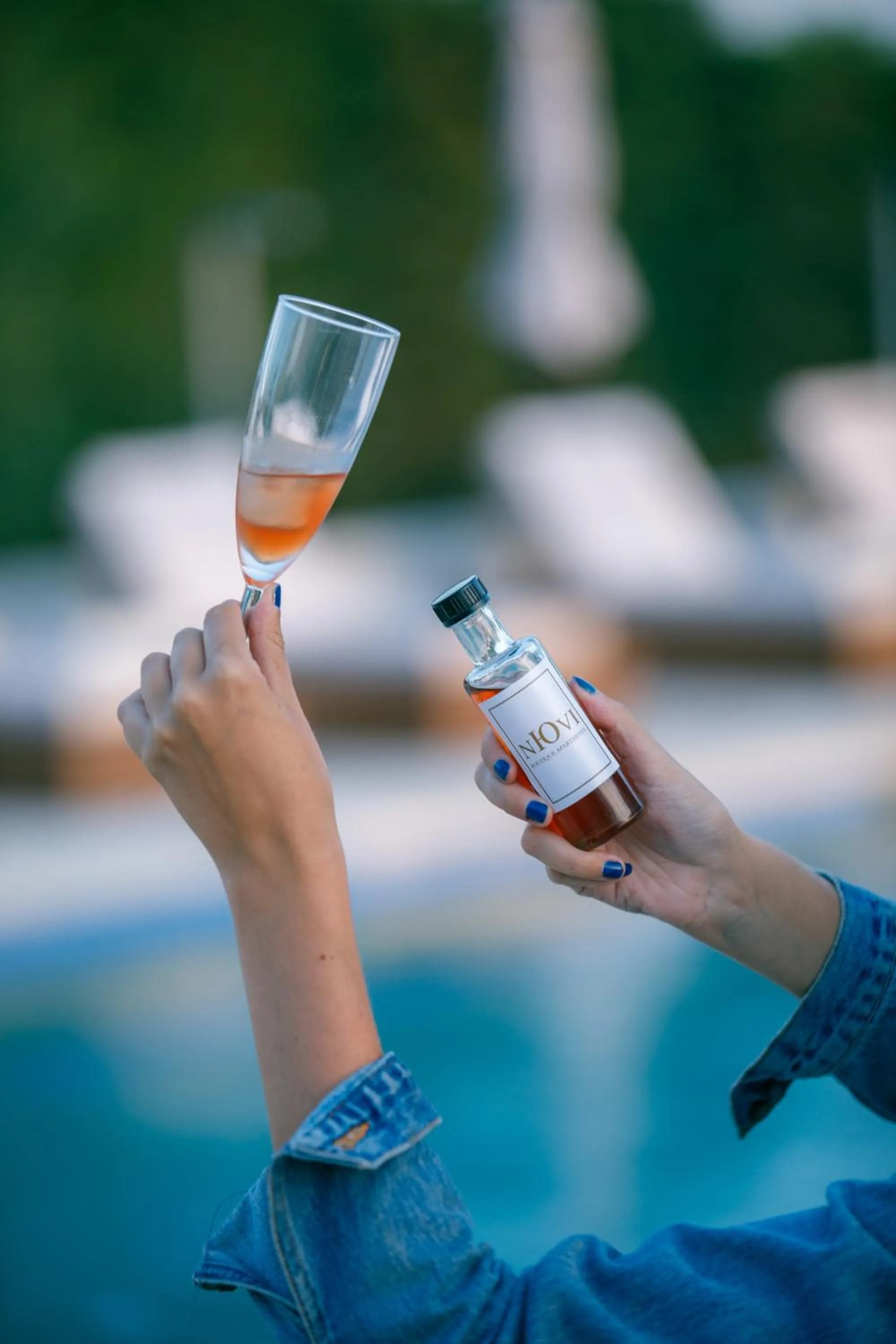 Decorative detail in Niovi Boutique Apartments