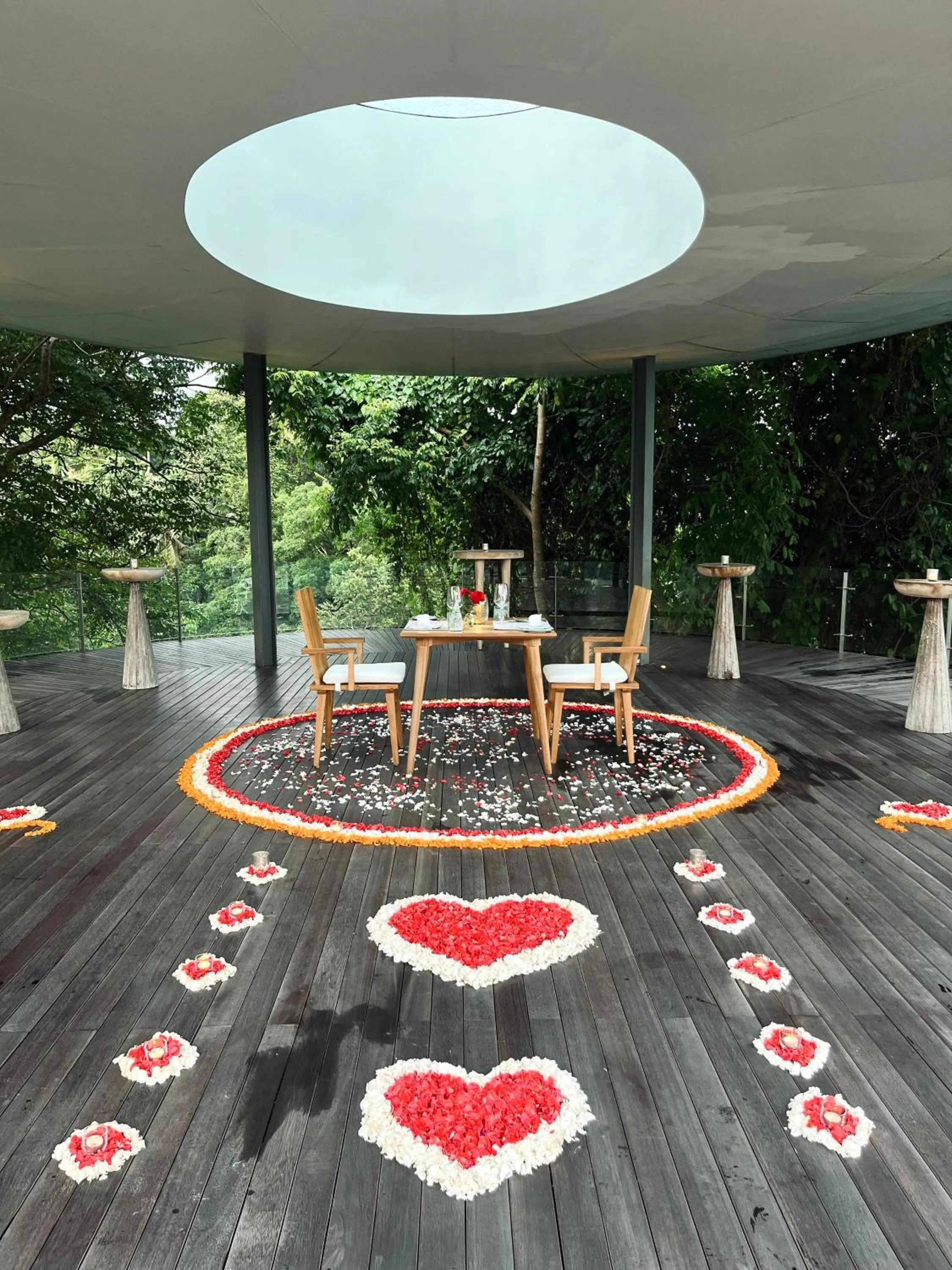 Dinner in Bumi Kinar Skylight