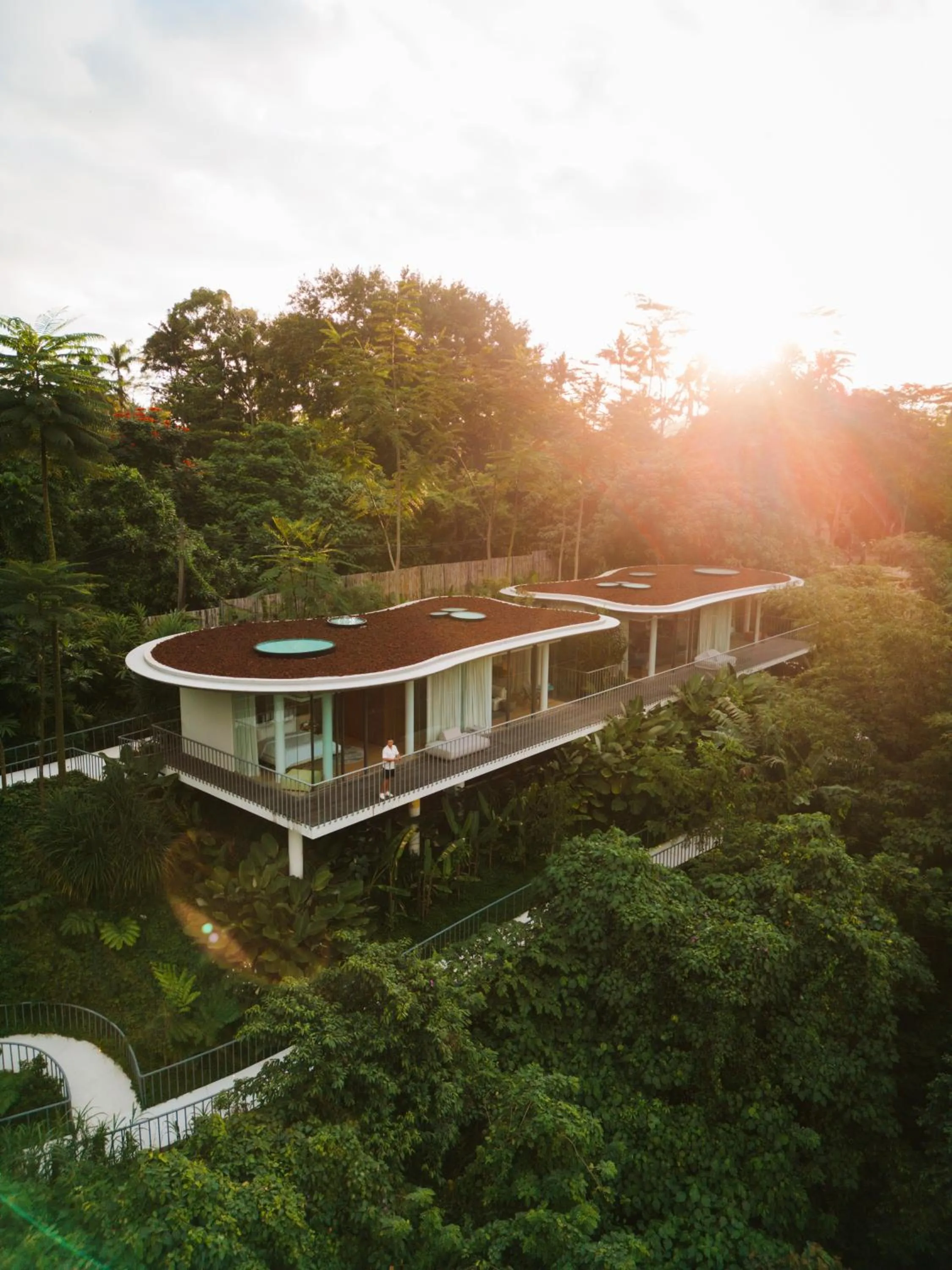 Sunset in Bumi Kinar Skylight