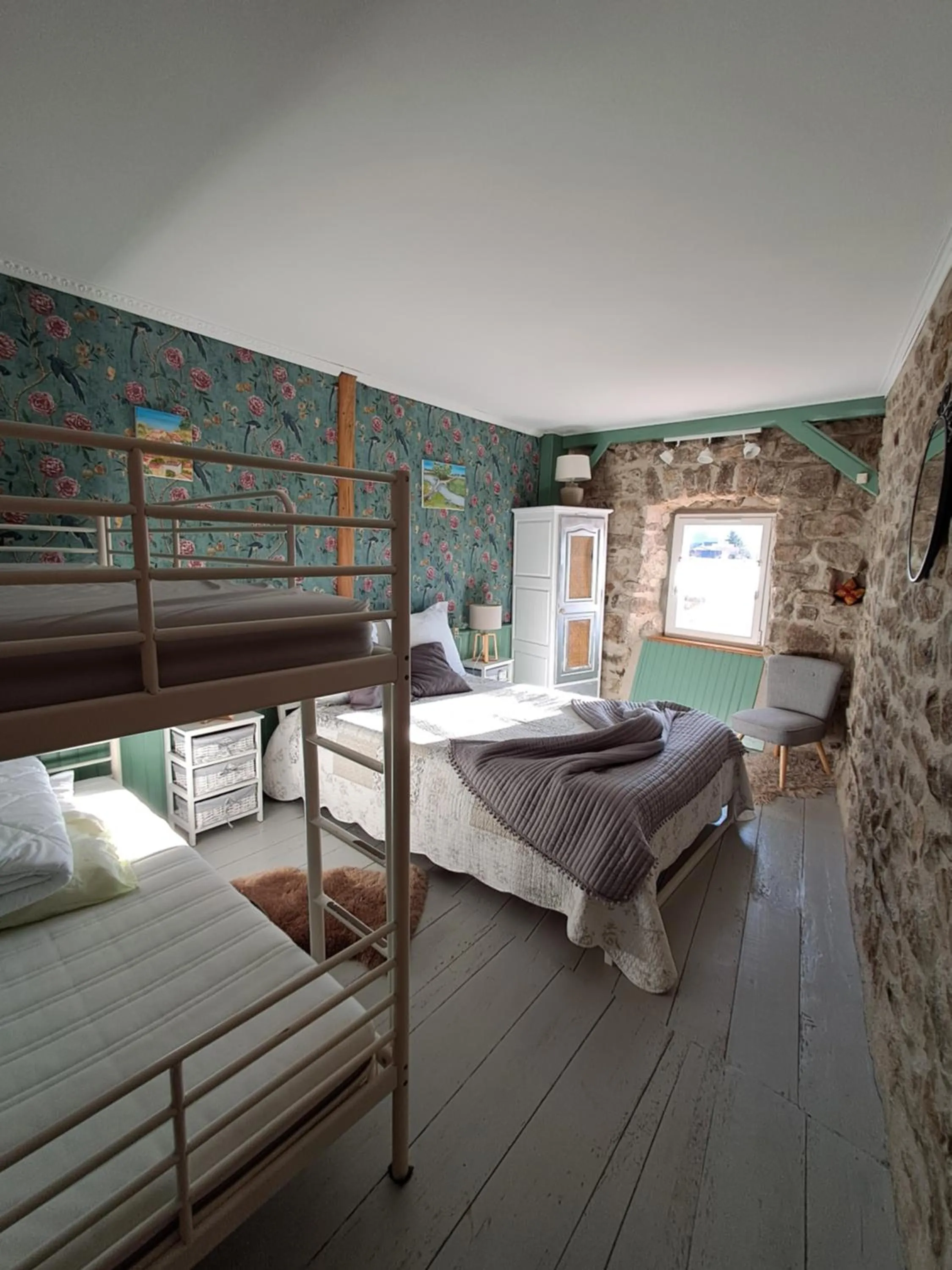 Bed in Le Relais De Rochepaule