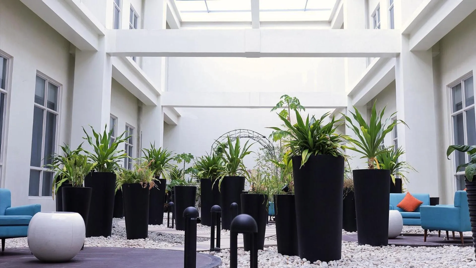 Garden in Private Rooms in Historic Manila Chinatown