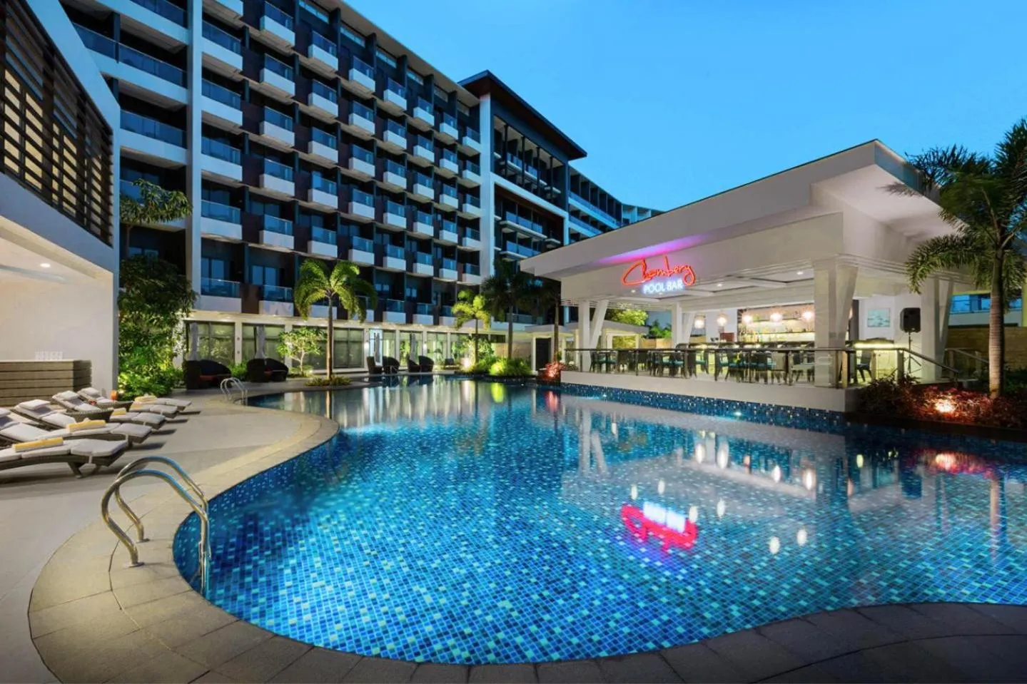 Swimming pool in Poolside Escape Near Boracay's Iconic Keyhole