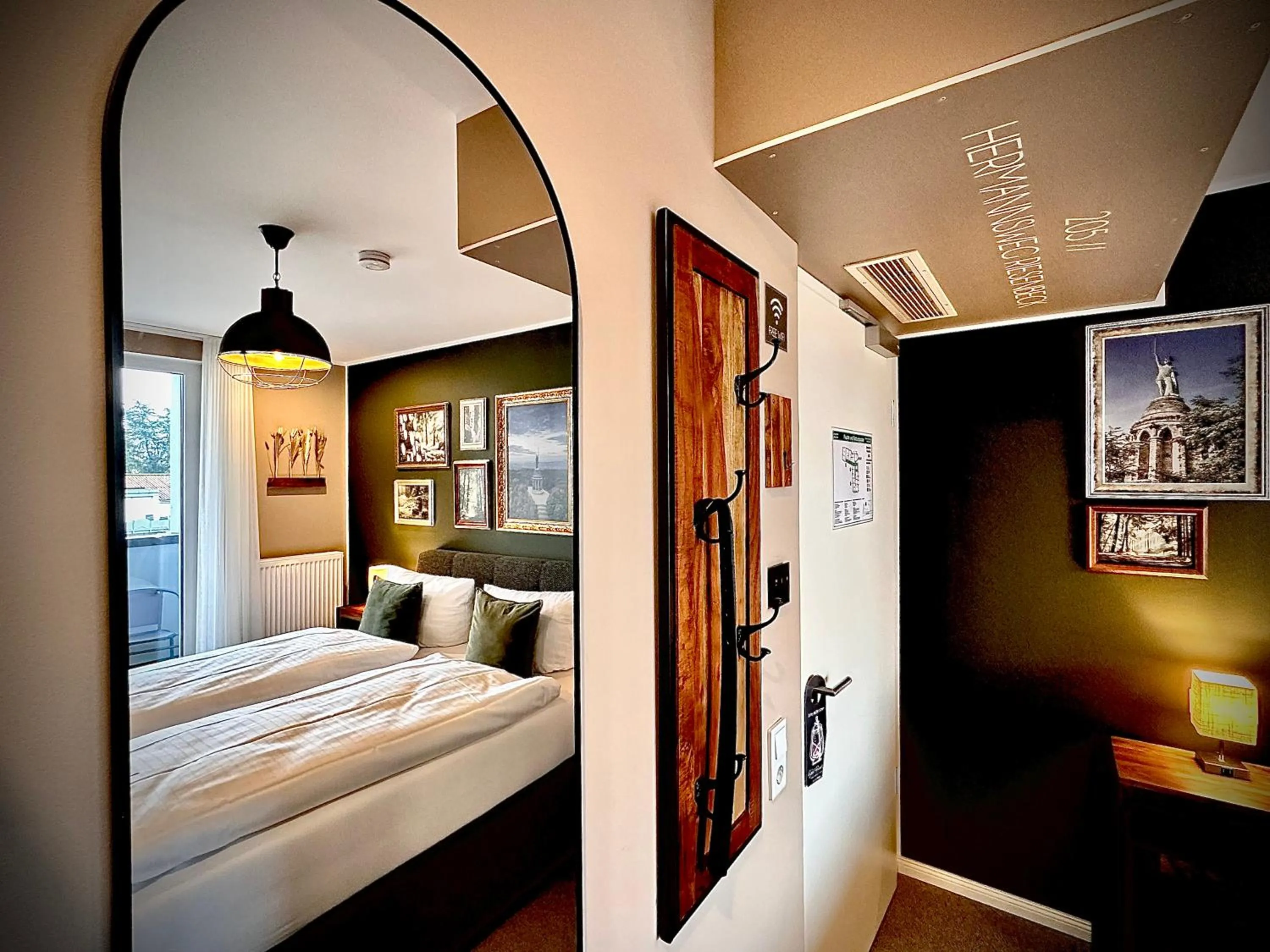 Photo of the whole room, Bed in Privathotel Riesenbeck