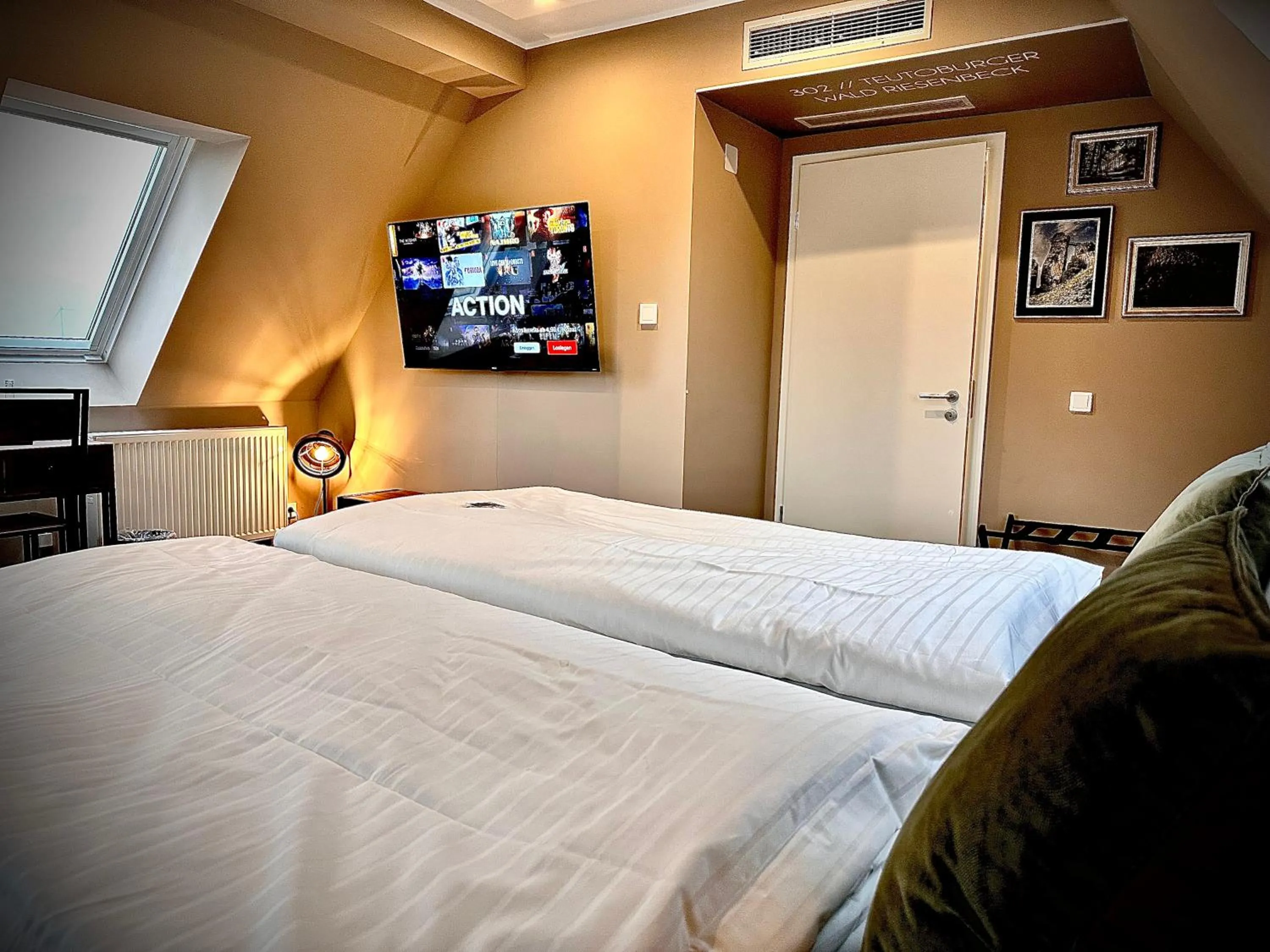 Bed in Privathotel Riesenbeck