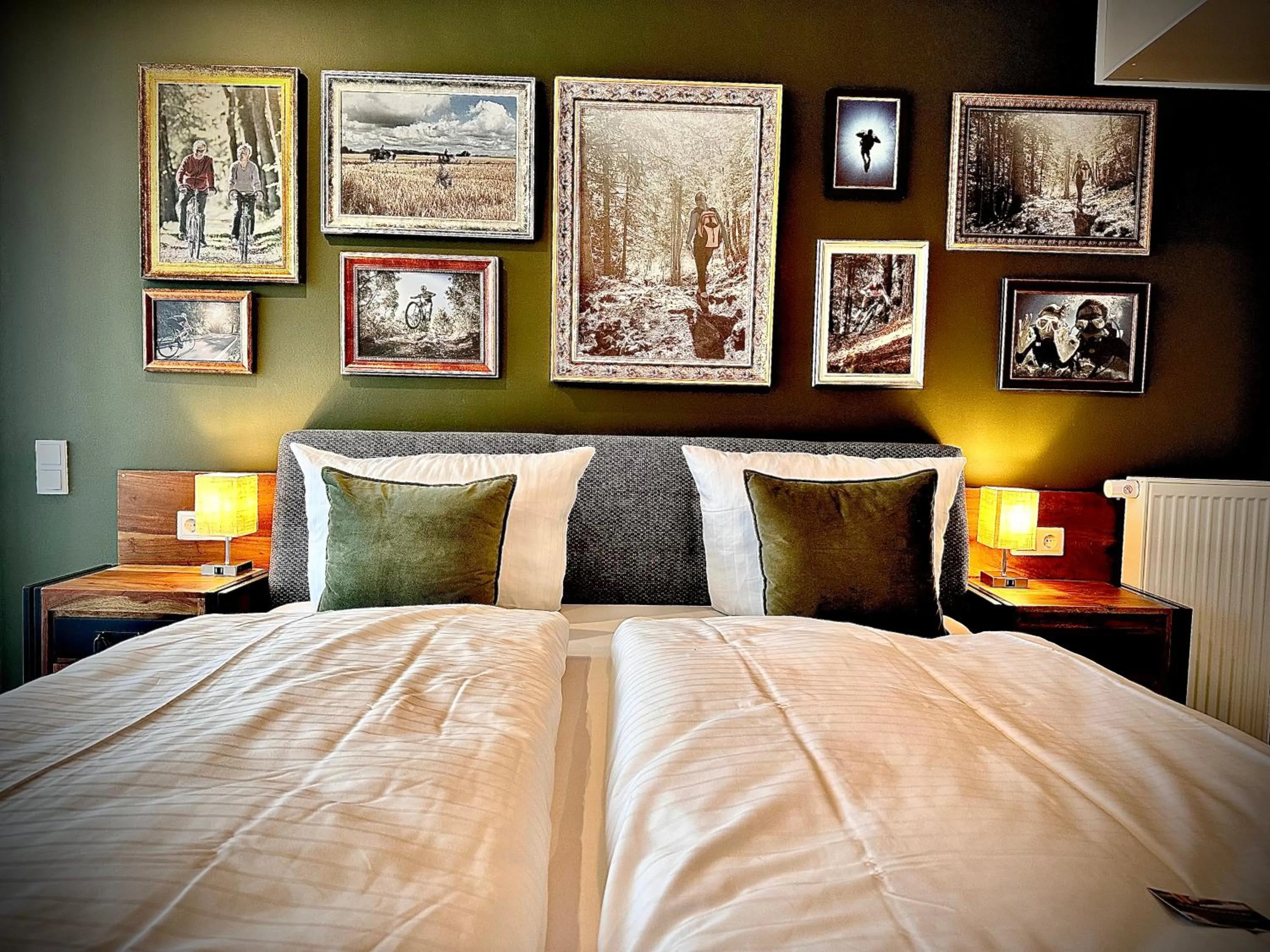 Bed in Privathotel Riesenbeck