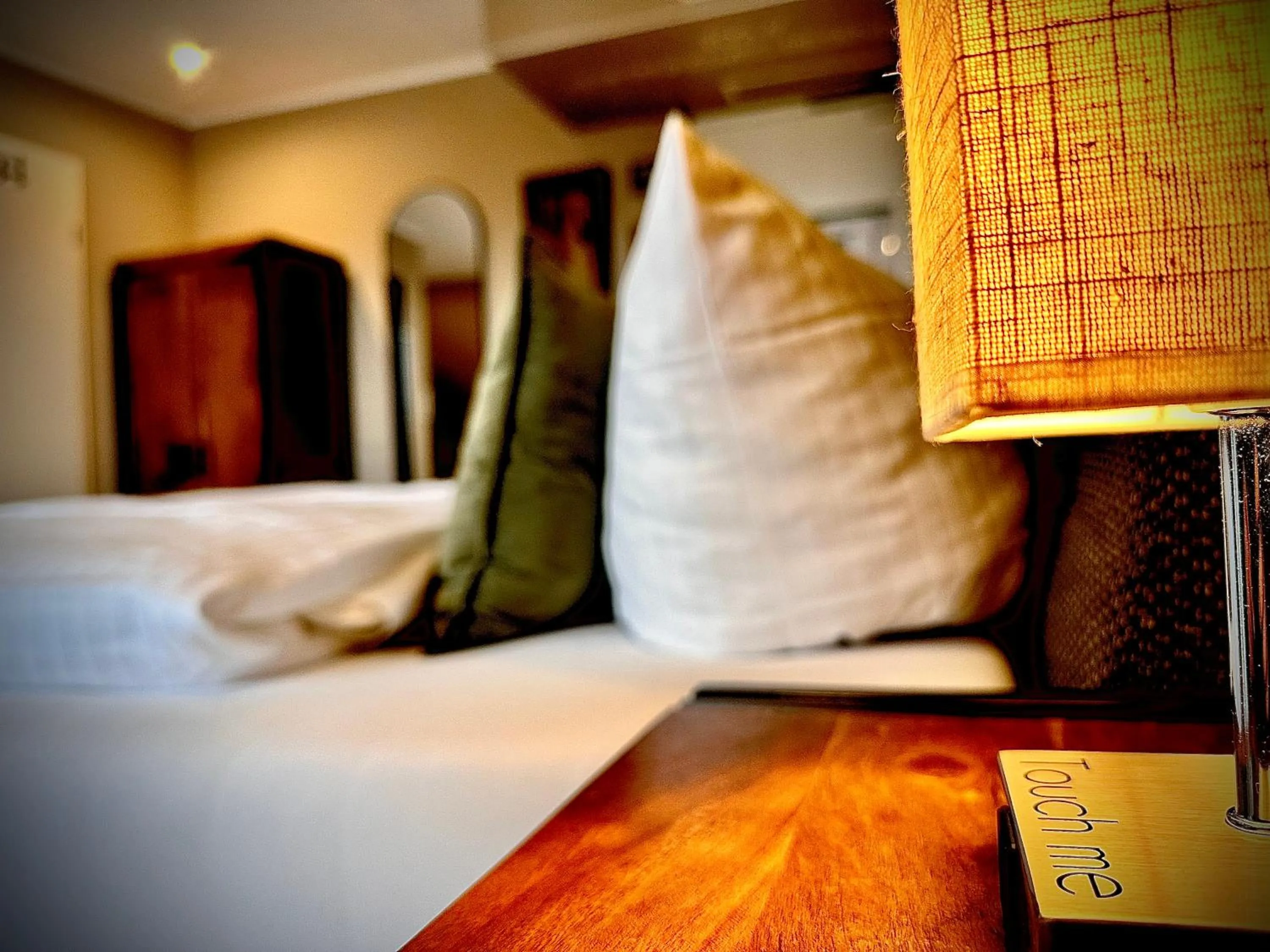 Decorative detail, Bed in Privathotel Riesenbeck